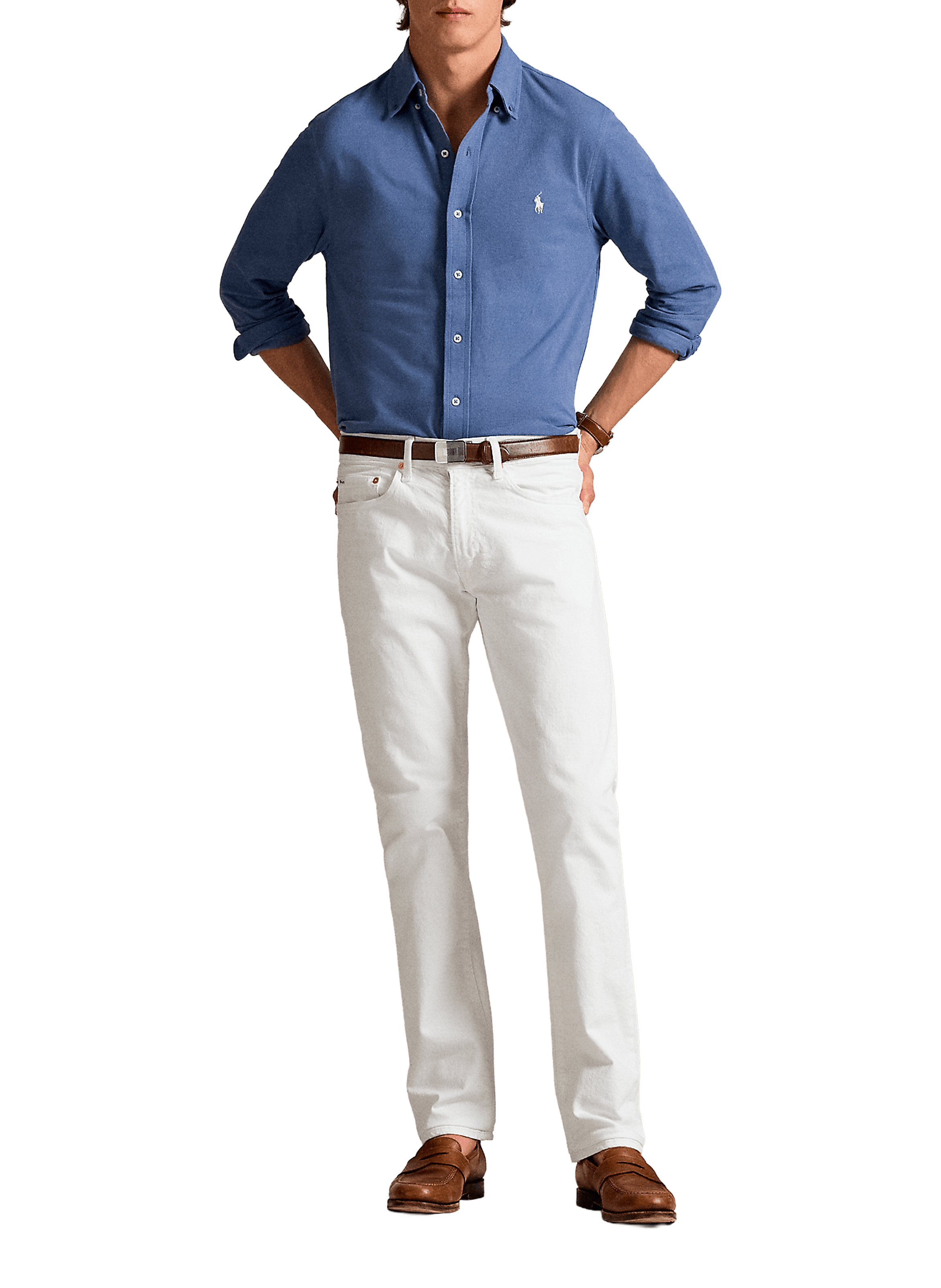  Cotton shirt POLO RALPH LAUREN Blue