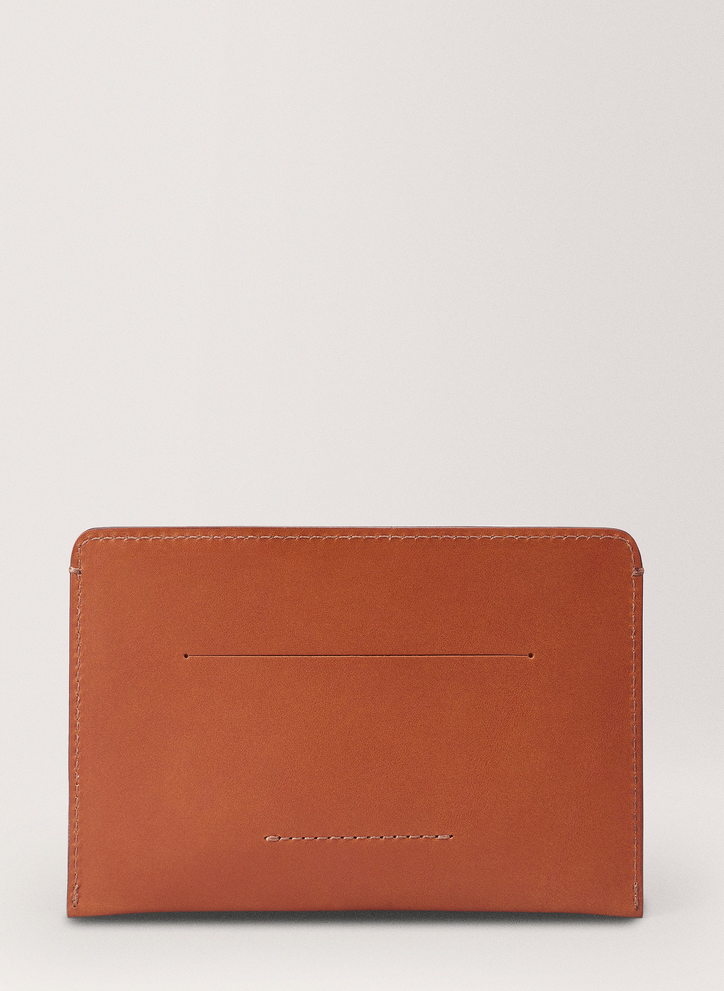 Étui passeport 'easton' en cuir vachetta CARL FRIEDRIK Marron