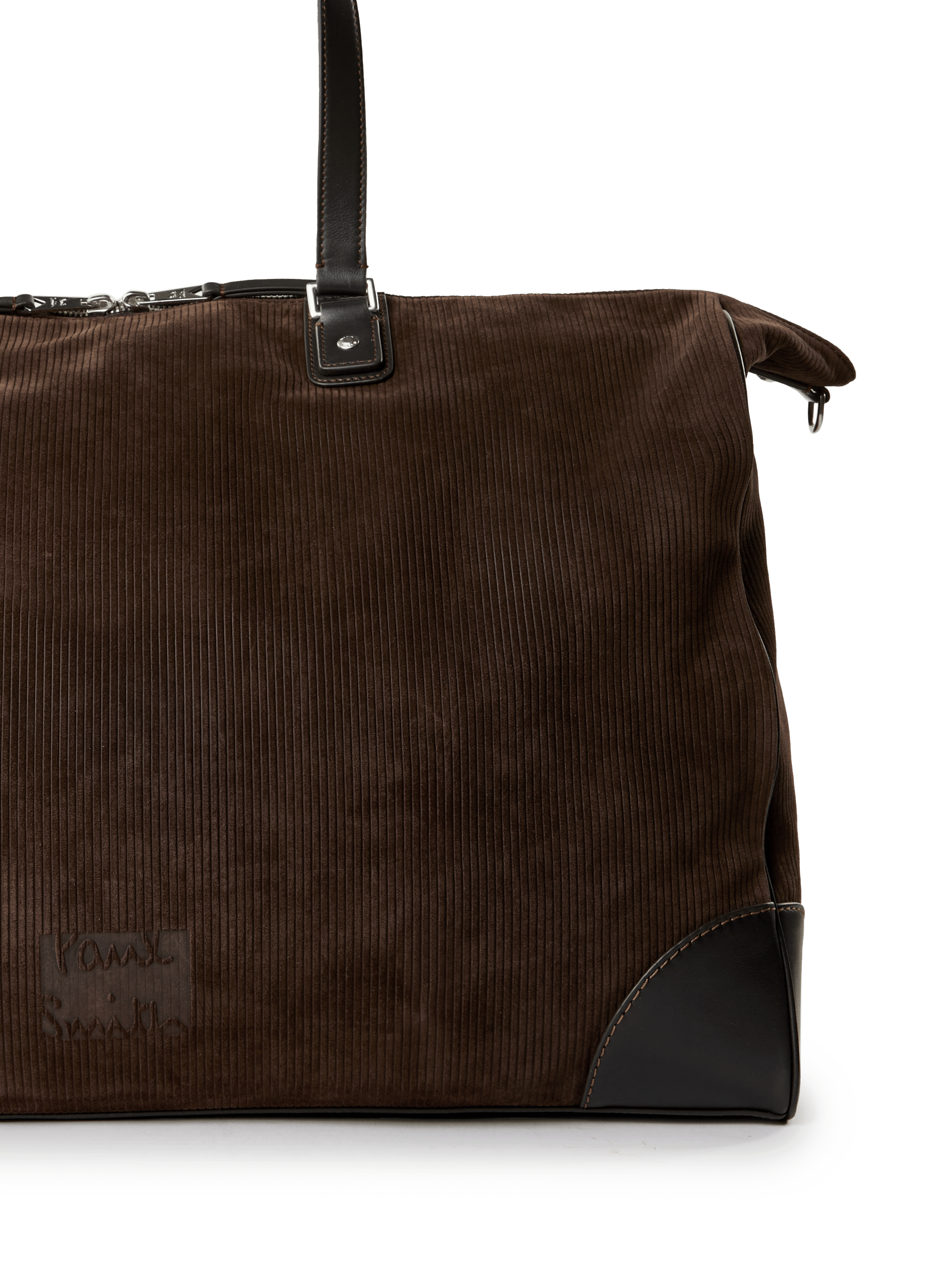 Leather travel bag PAUL SMITH Brown