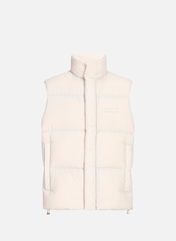 Doudoune matelassée sans manches à col montant Marron by ARMANI EXCHANGE ARMANI EXCHANGE Doudoune matelassée sans manches à col montant Marron