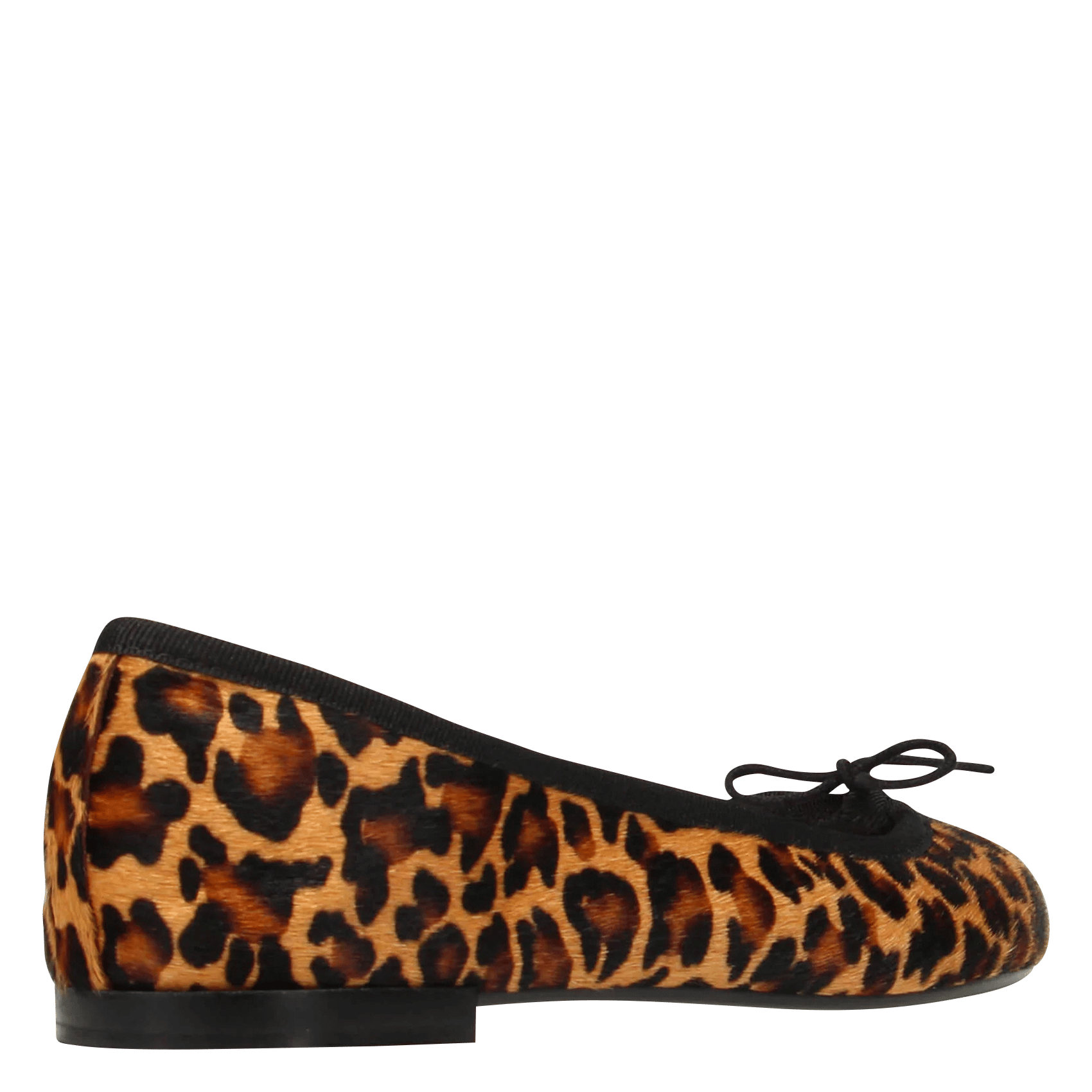 Ballerines à imprimé léopard cendrillon REPETTO Marron