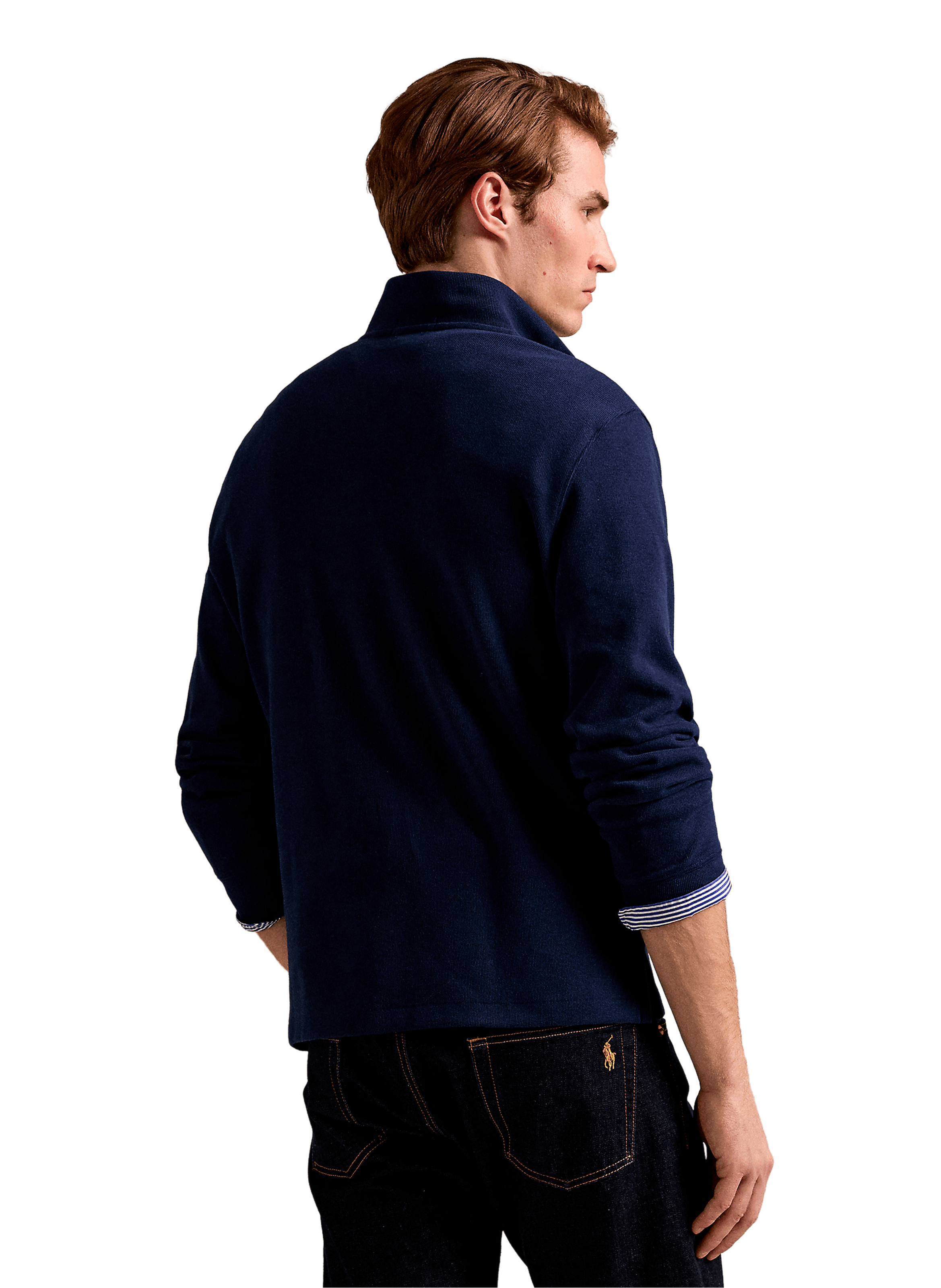 Half-zip cotton jumper POLO RALPH LAUREN Blue