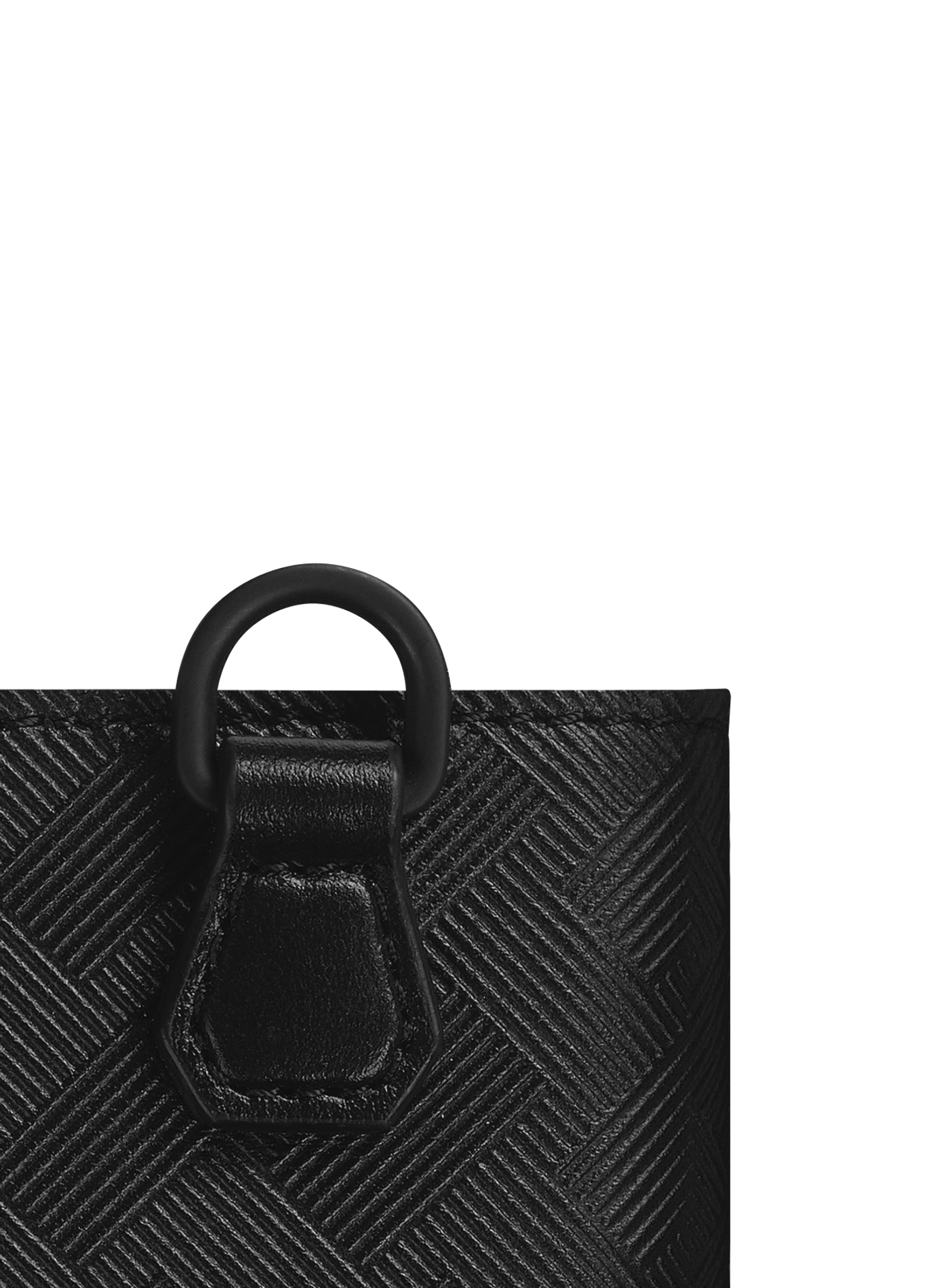 Portefeuille en cuir texturé MONTBLANC Noir