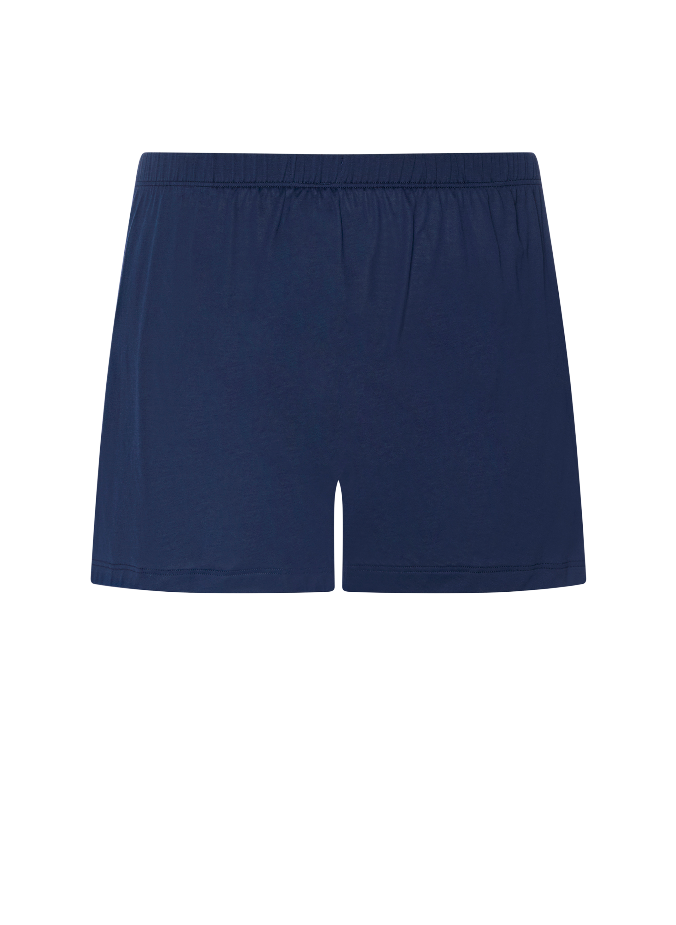 Caleçon uni en coton HANRO Bleu