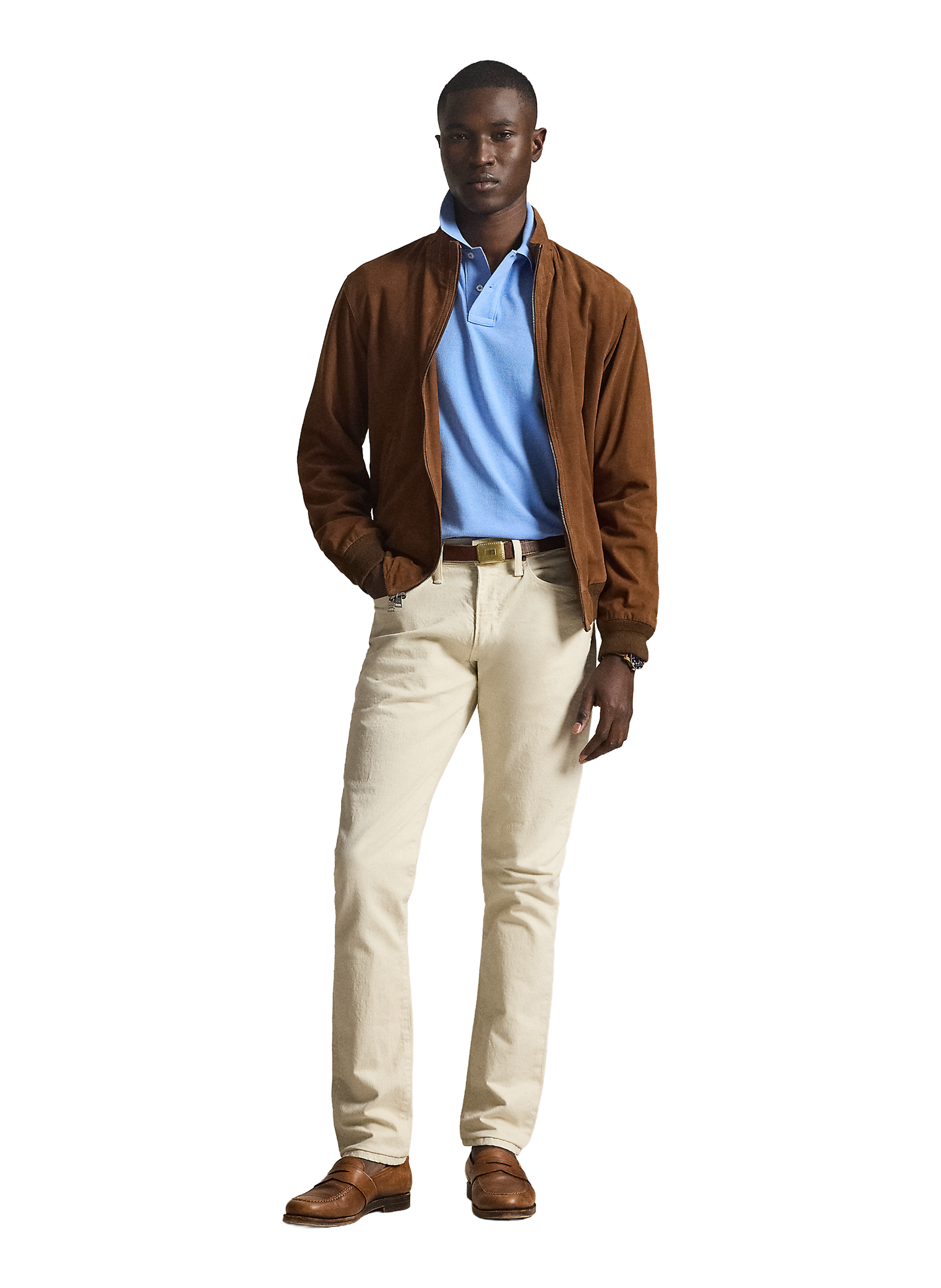 Polo en coton POLO RALPH LAUREN Bleu