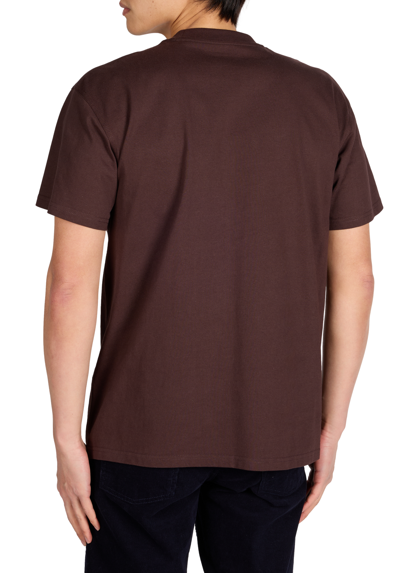 T-shirt American Script en coton CARHARTT WIP Marron