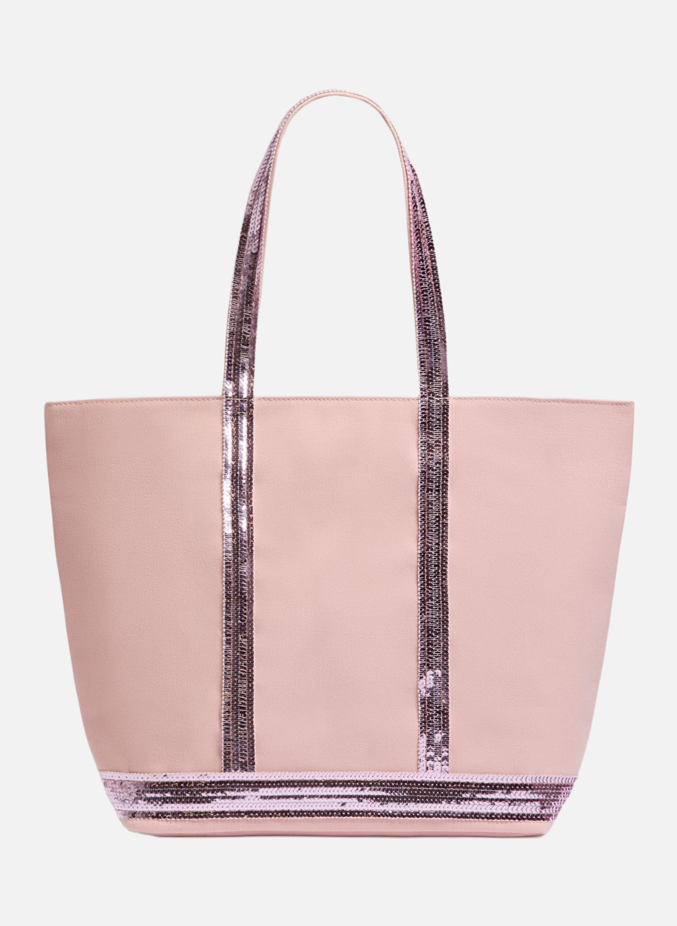 Cabas m zippé en toile VANESSA BRUNO Violet