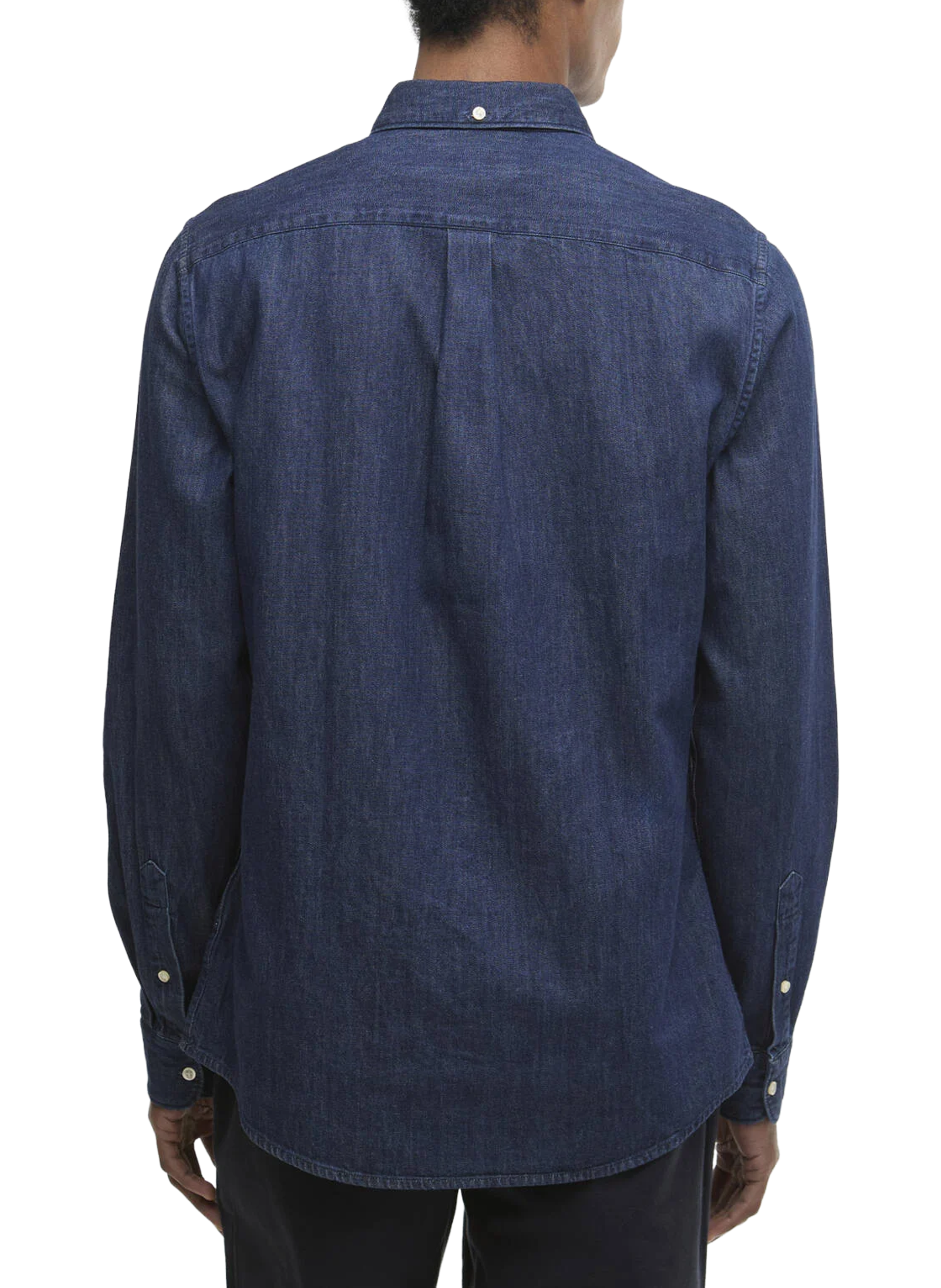 Chemise ajustée en coton BARBOUR Bleu