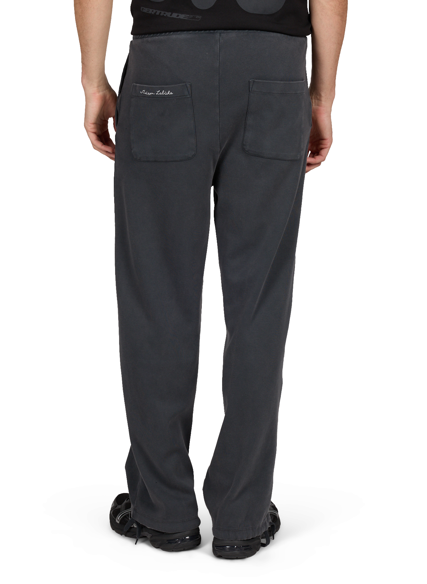 Largeau cotton sweatpants MAISON LABICHE Black