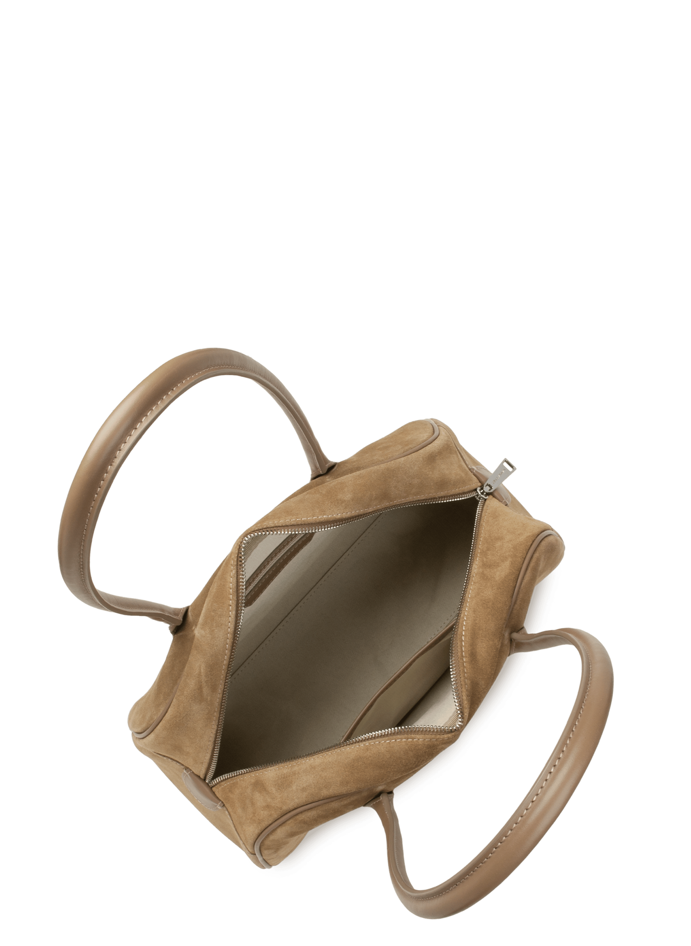 Large tote bag - suède LANCASTER Brown