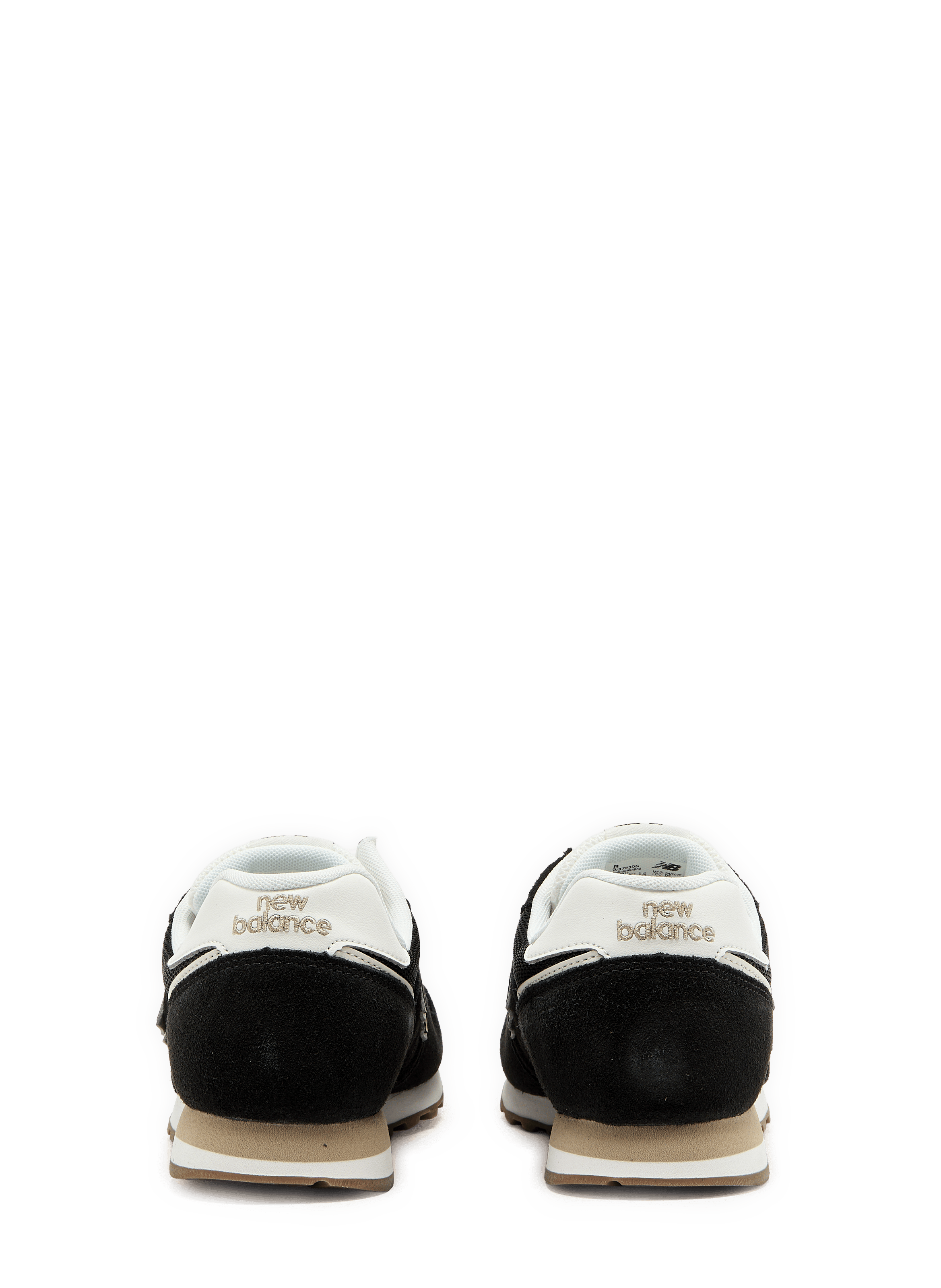 Baskets 373 v2 en cuir mélangé NEW BALANCE Noir