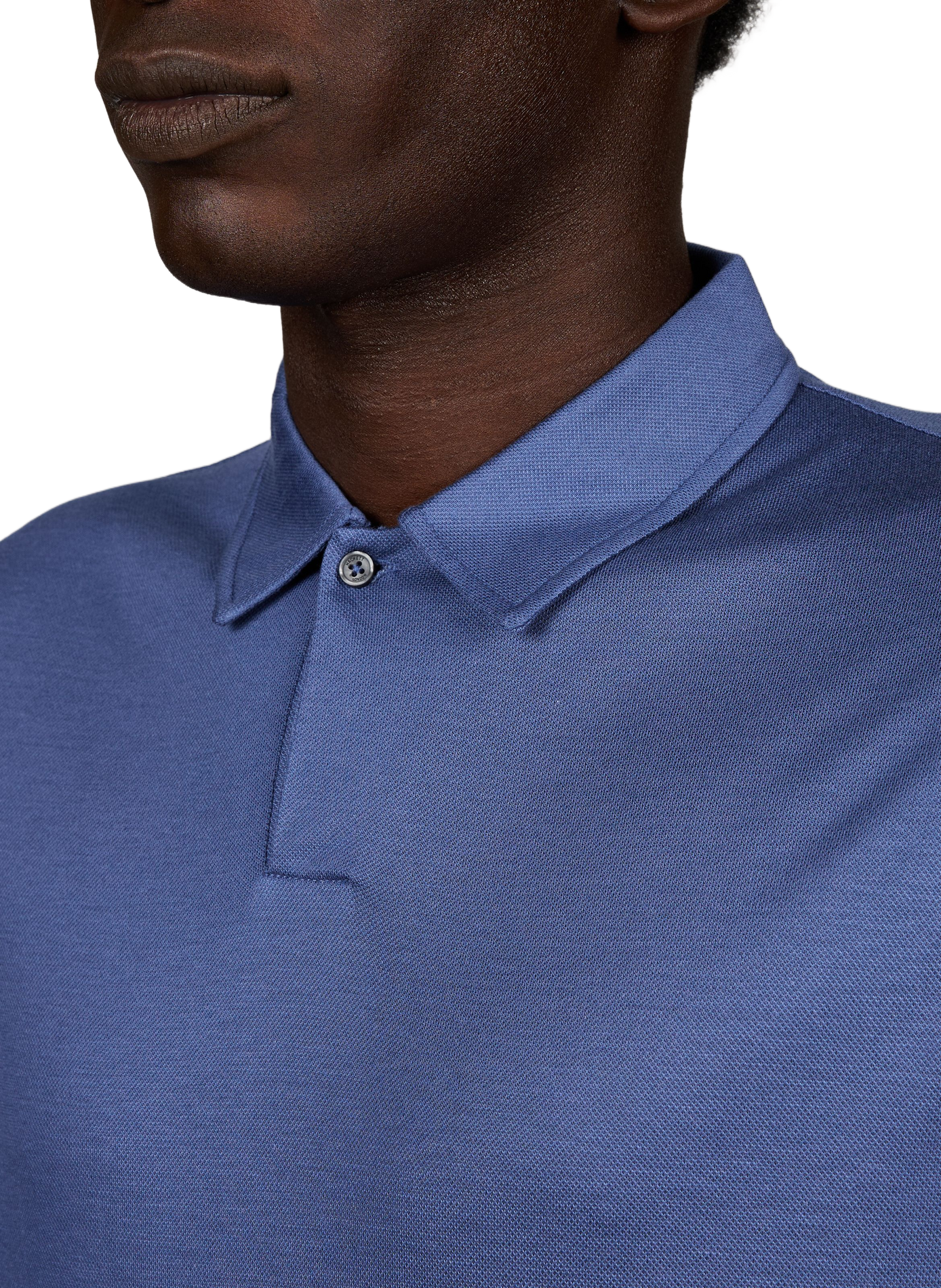 Polo droit à manches courtes HACKETT Bleu
