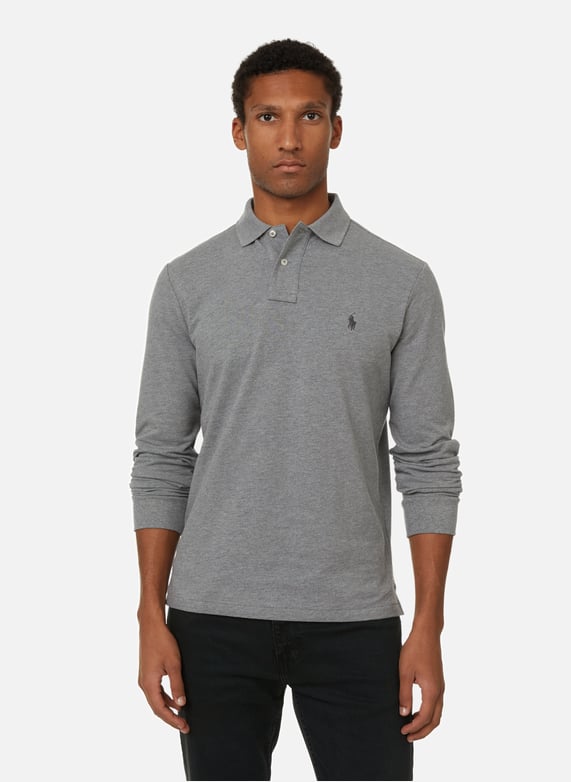 COTTON PIQUe POLO SHIRT POLO RALPH LAUREN for MEN Printemps