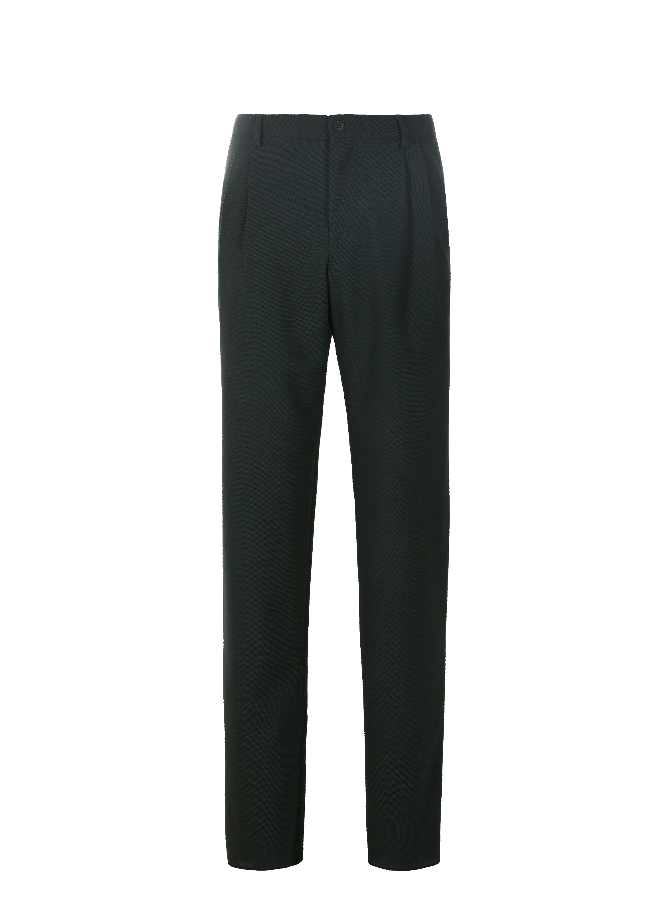 SAISON 1865 Pantalon de costume en laine Vert