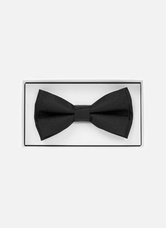 Calvin klein black bow top tie