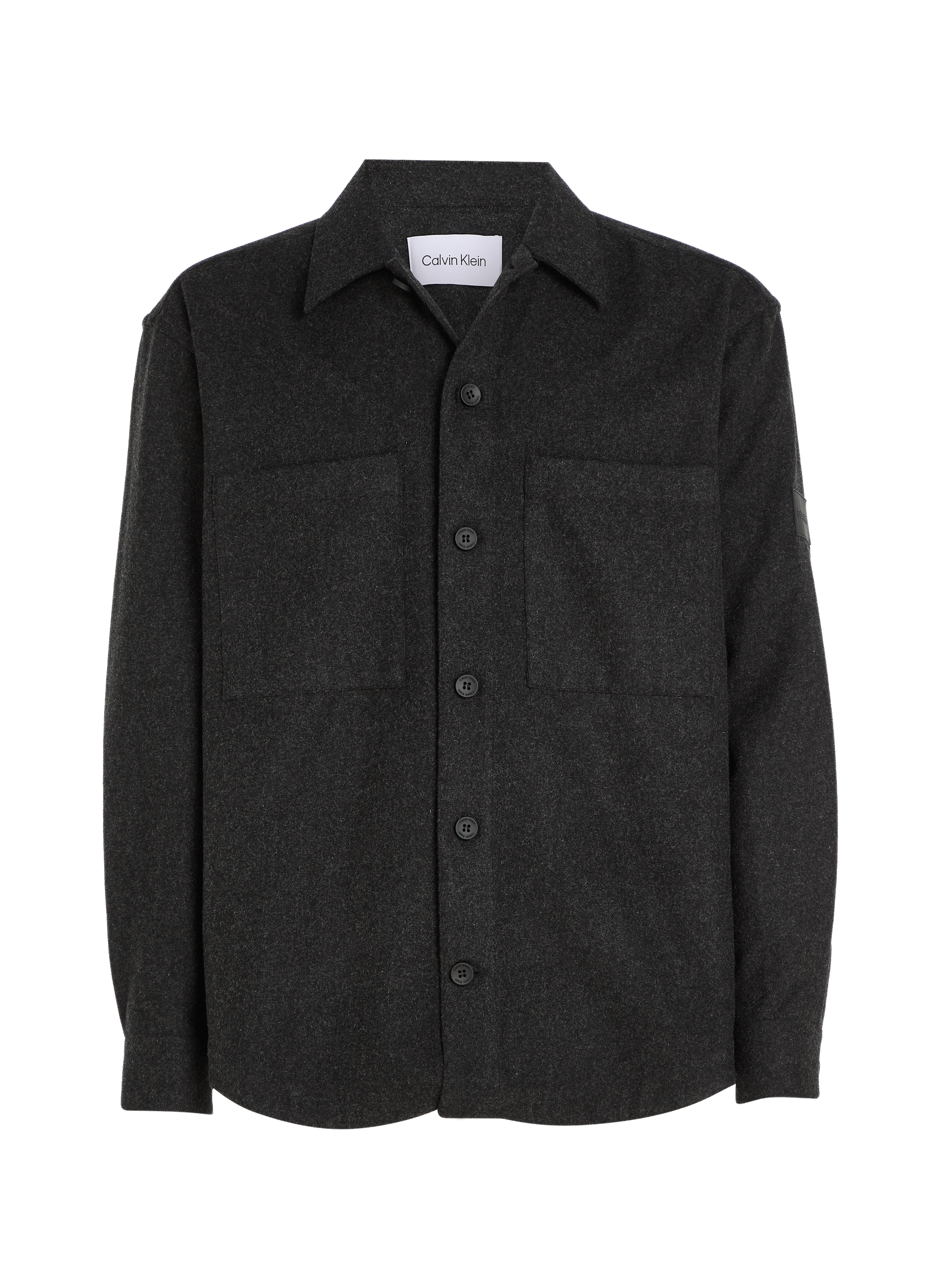 Chemise en laine mélangé