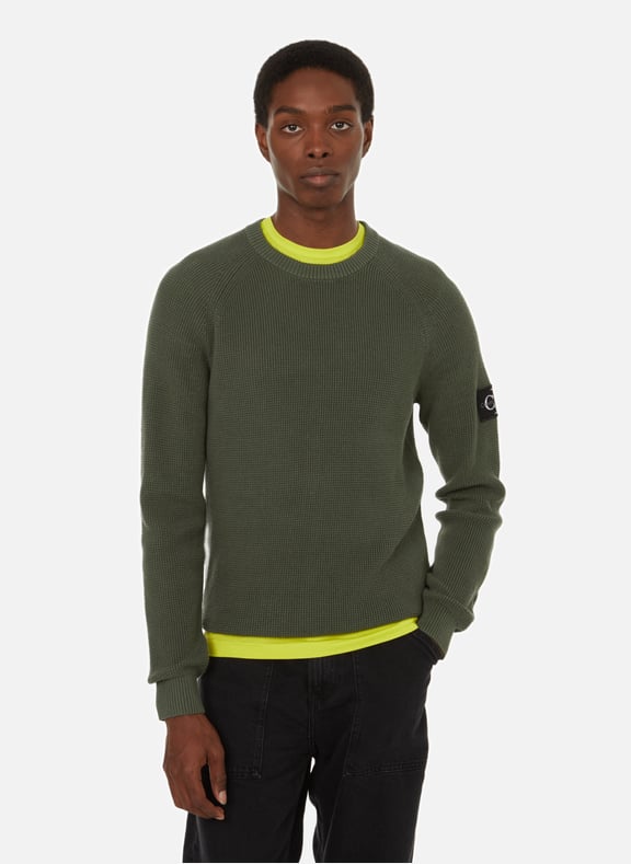 Pull calvin discount klein vert