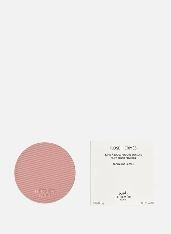Rose Hermès Silky Blush powder refill, Rose Ombré Pink by HERMÈS HERMÈS Rose Hermès Silky Blush powder refill, Rose Ombré Pink