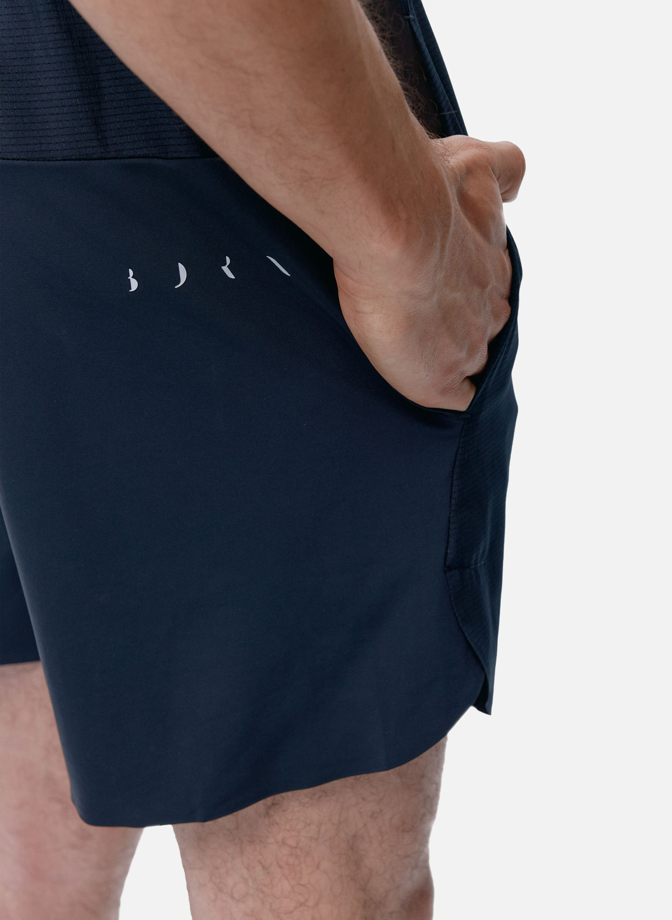 Short de sport homme training souss BORN LIVING YOGA Noir