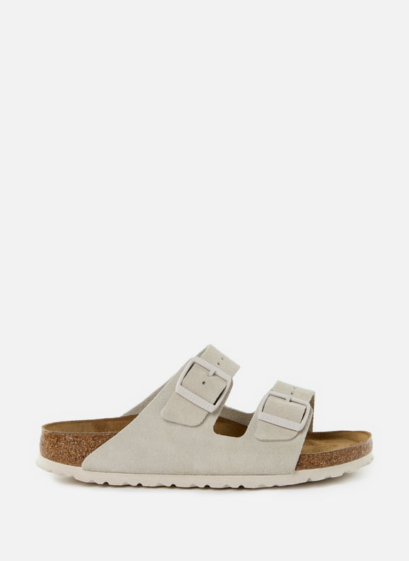 Arizona SFB LEVE Sandals White by BIRKENSTOCK BIRKENSTOCK Arizona SFB LEVE Sandals White