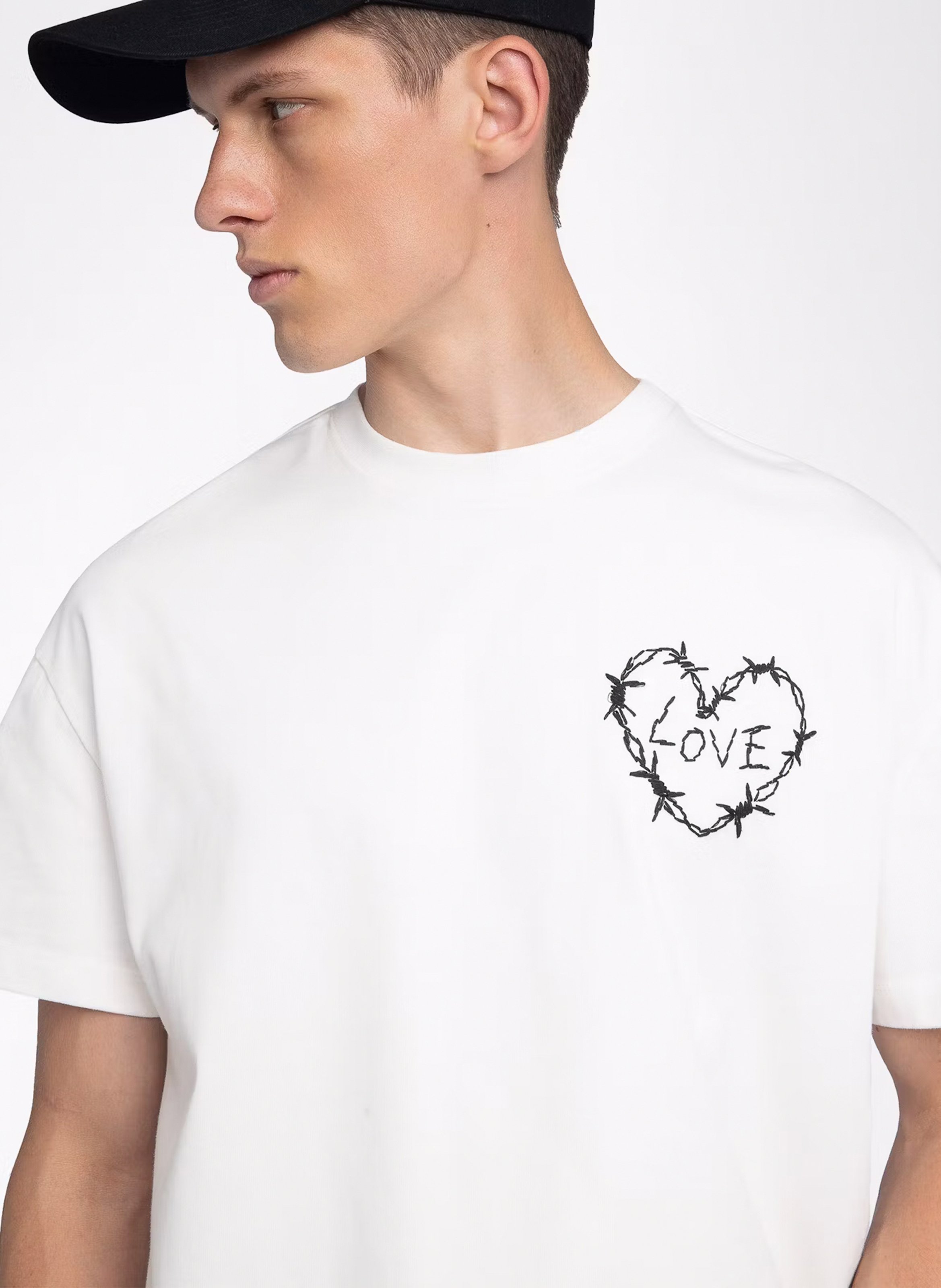 Tee-shirt oversize en coton teddy ZADIG&VOLTAIRE Blanc