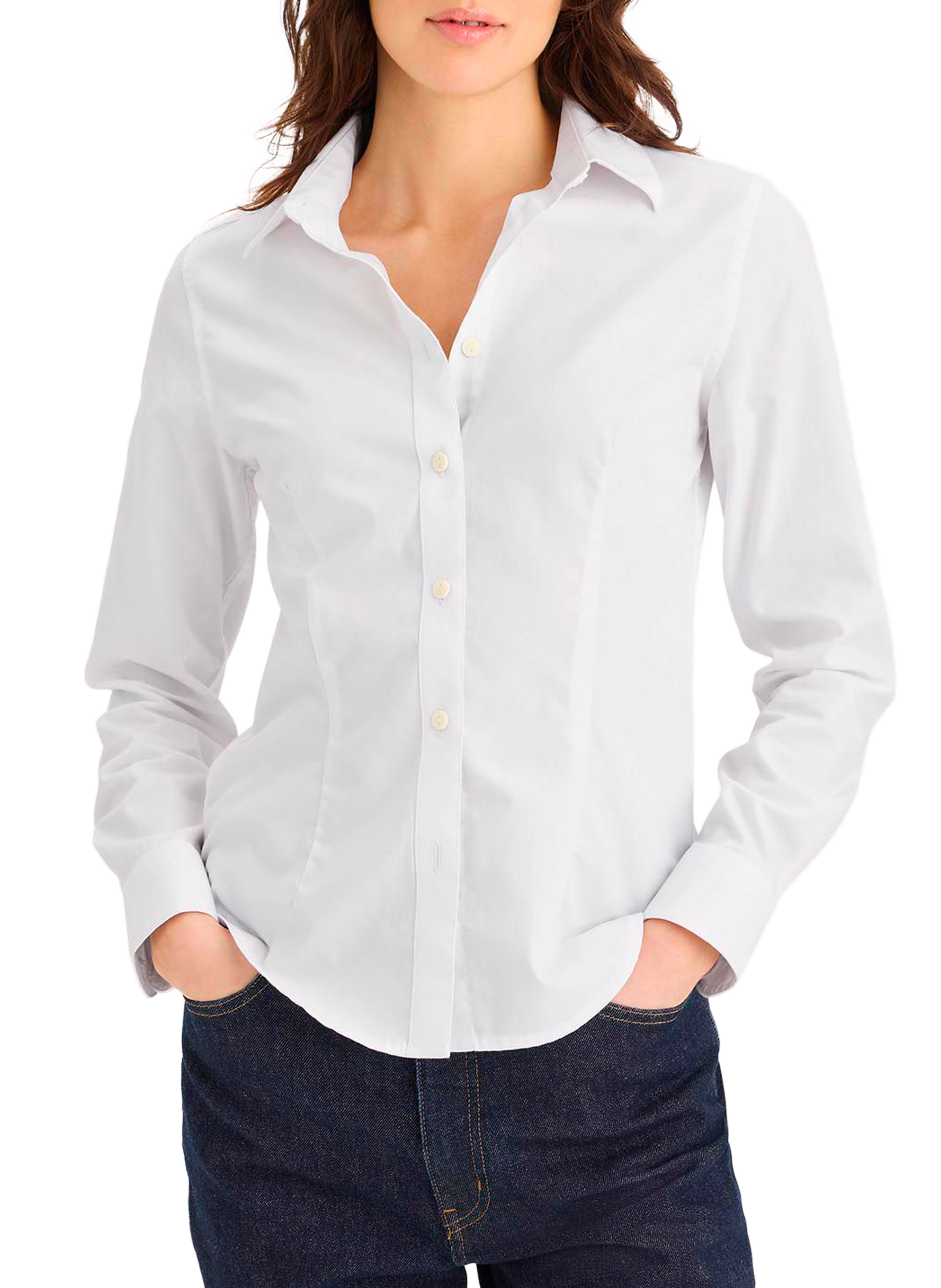 DOCKERS Chemise à rayures Blanc