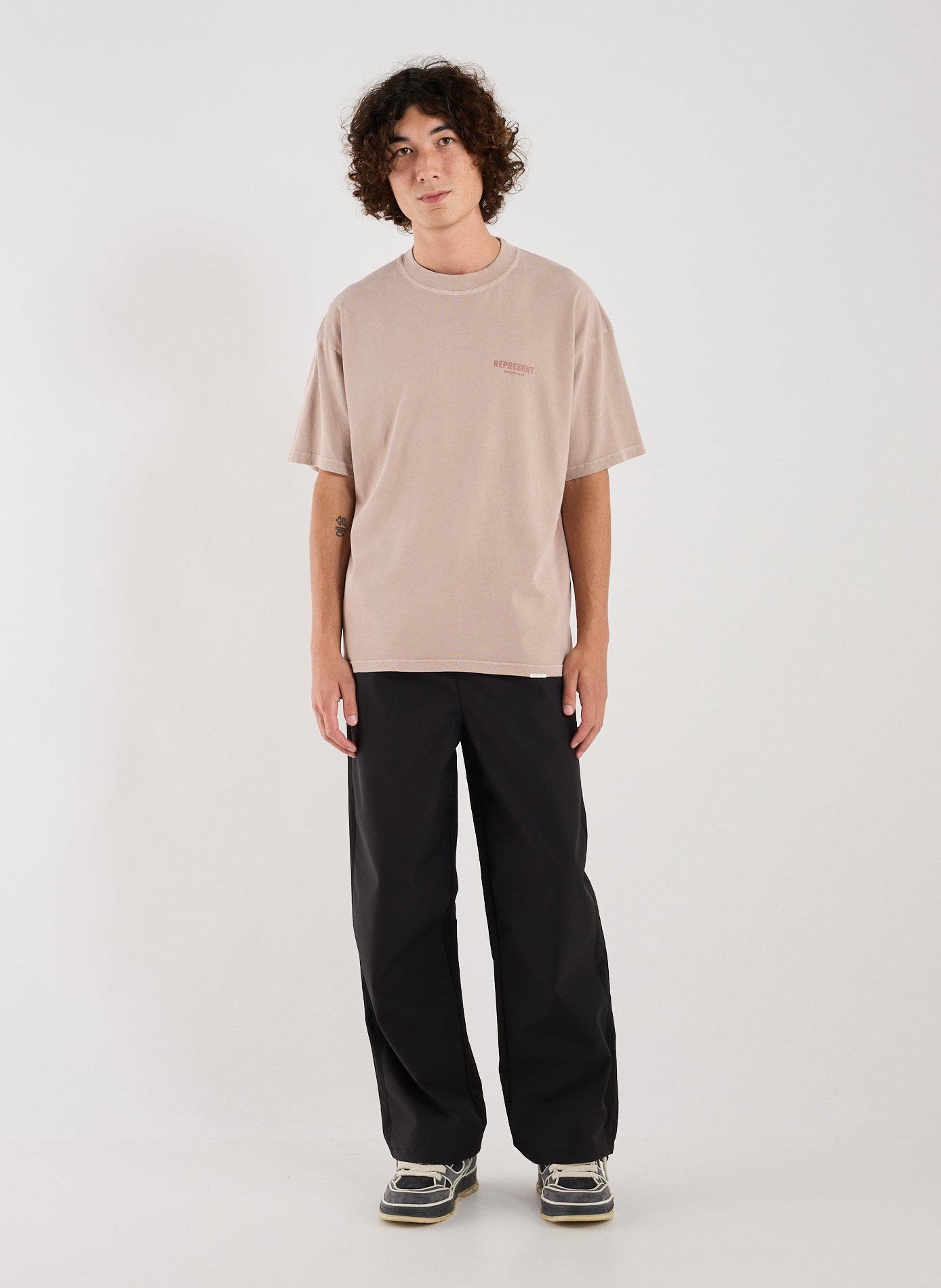 Classic Cotton T-Shirt REPRESENT Purple