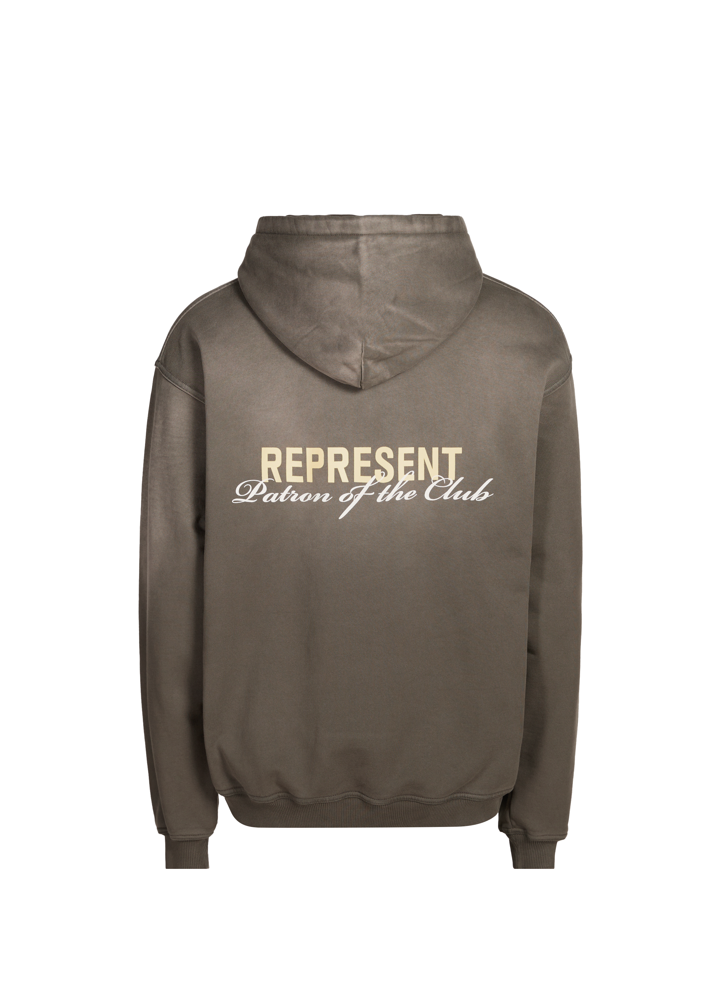 Cotton hooded sweatshirt REPRESENT Green