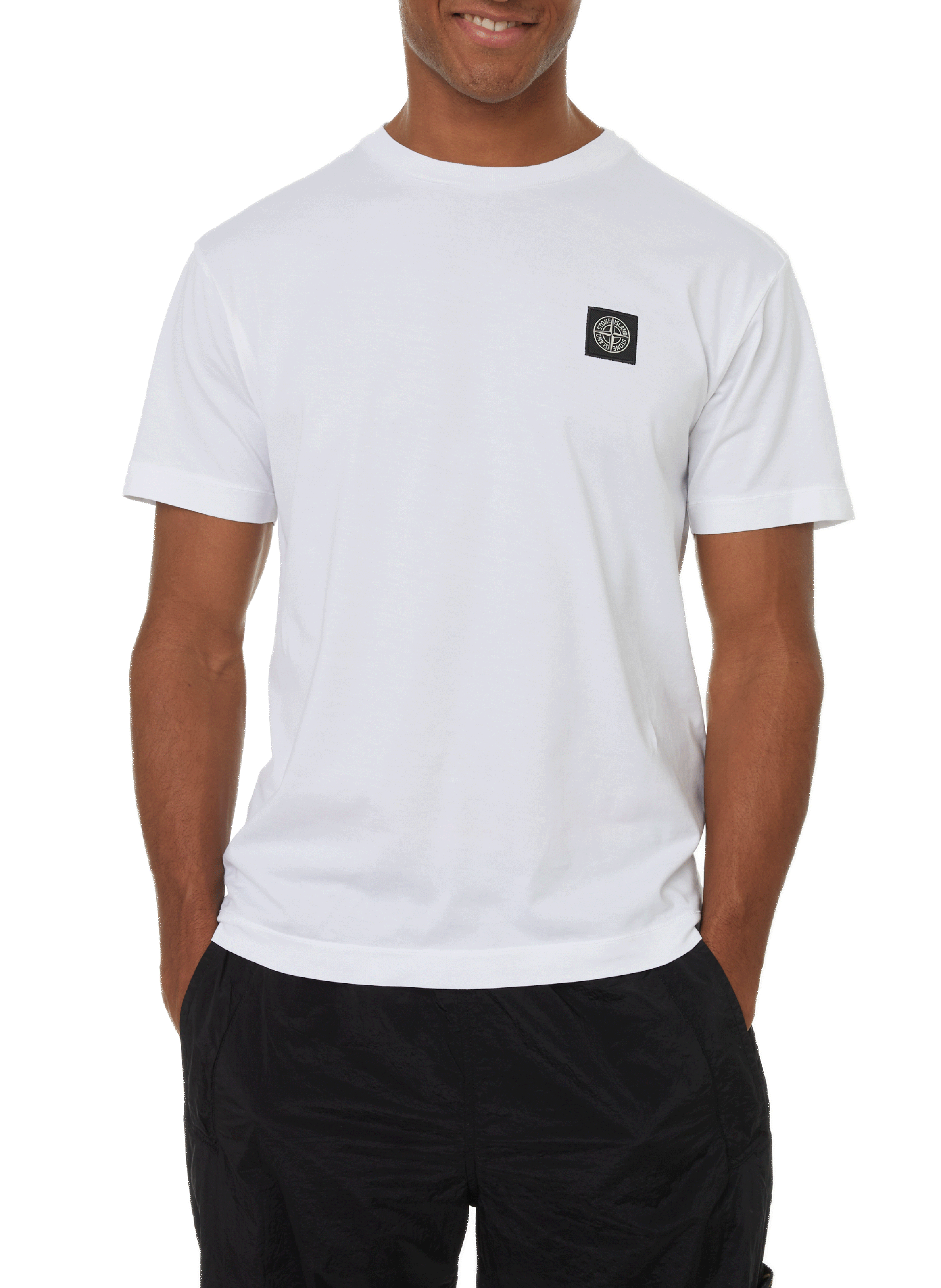 STONE ISLAND Cotton T-shirt White