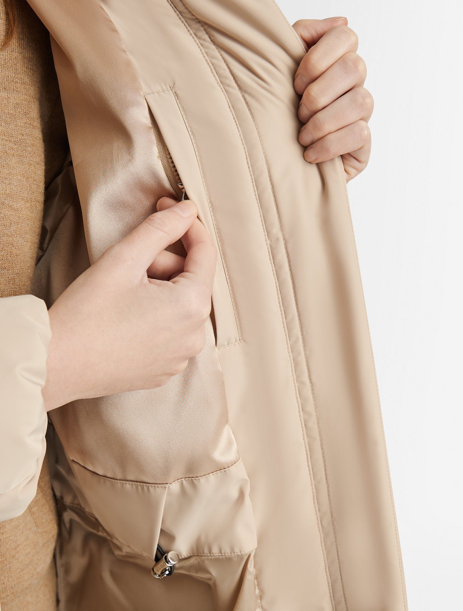 Manteau vlavi col tailleur FUSALP Blanc