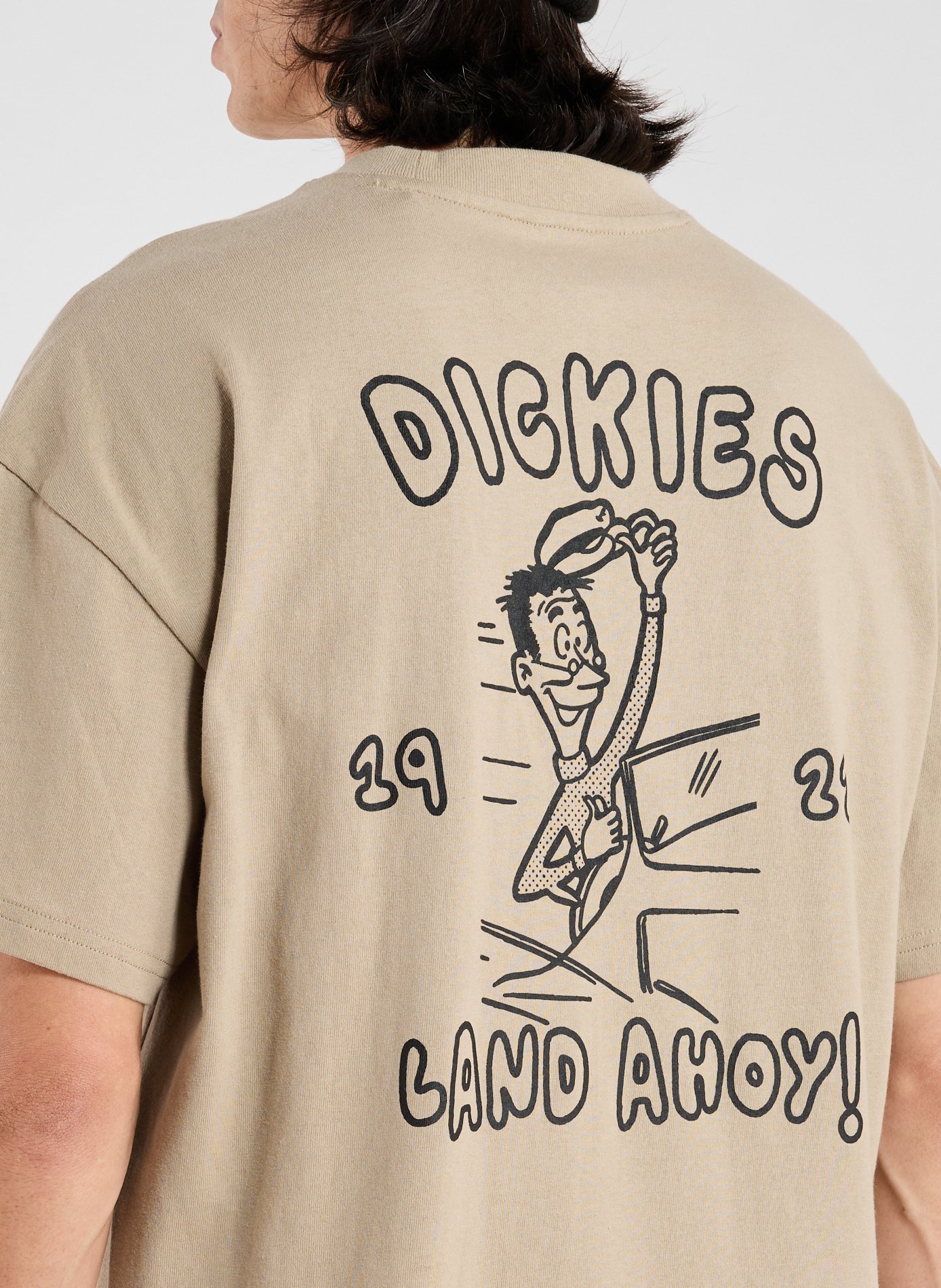 Classic Cotton T-Shirt DICKIES Beige