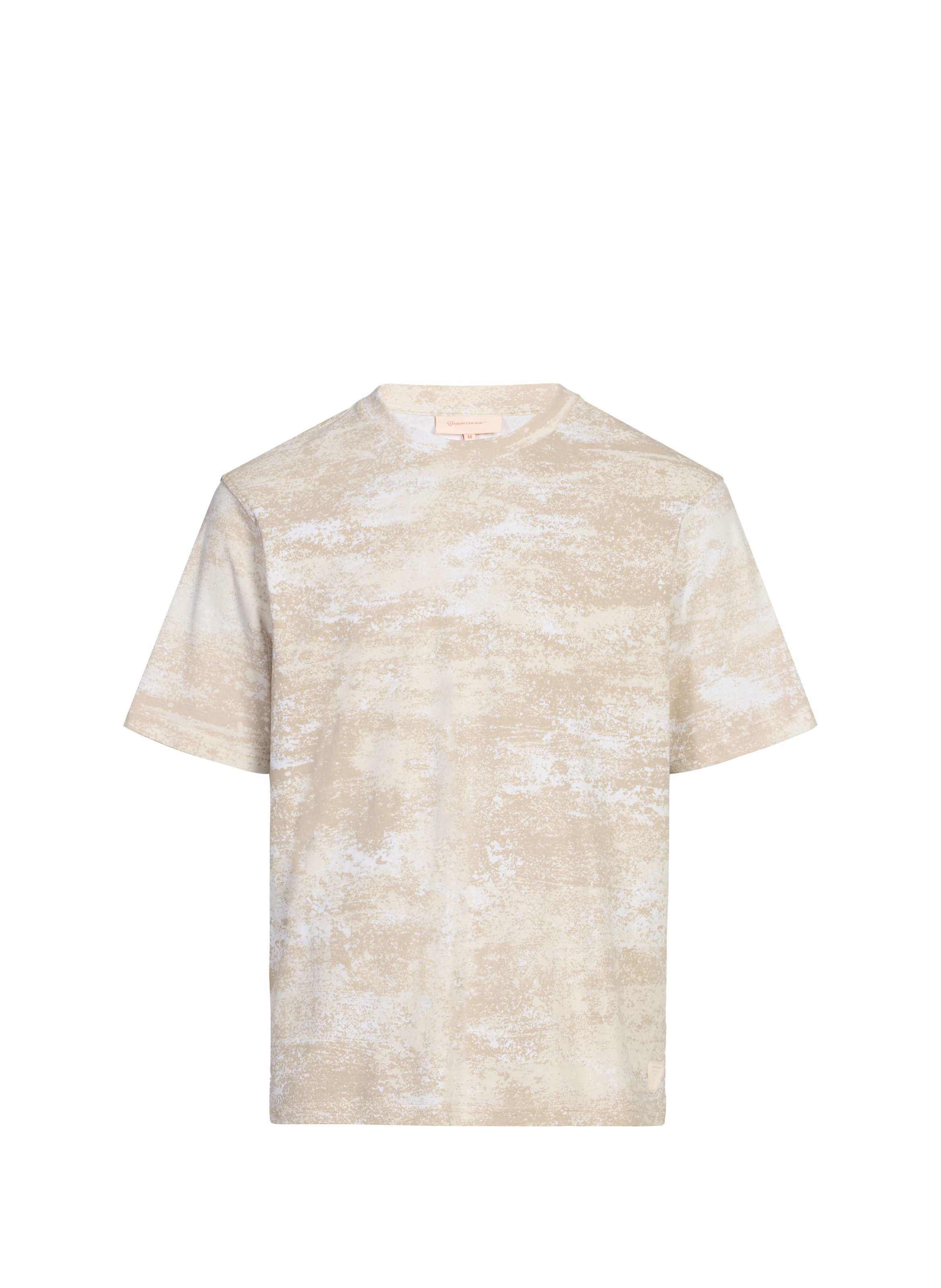 GERTRUDE ET GASTON Biker-style cotton t-shirt White