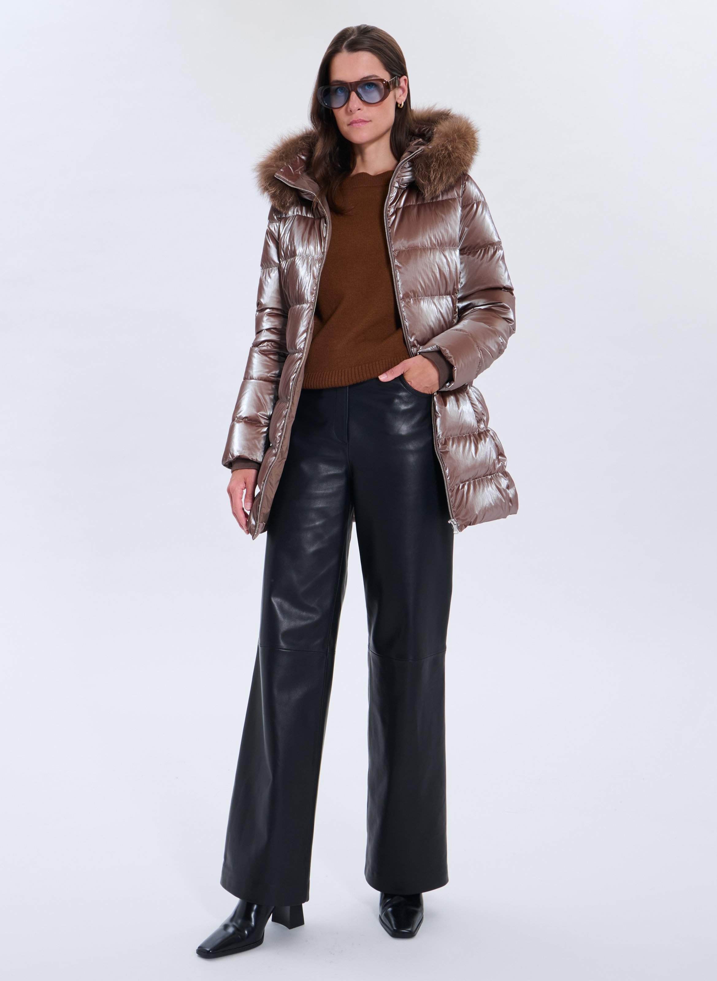 Doudoune  dalya ZAPA Marron