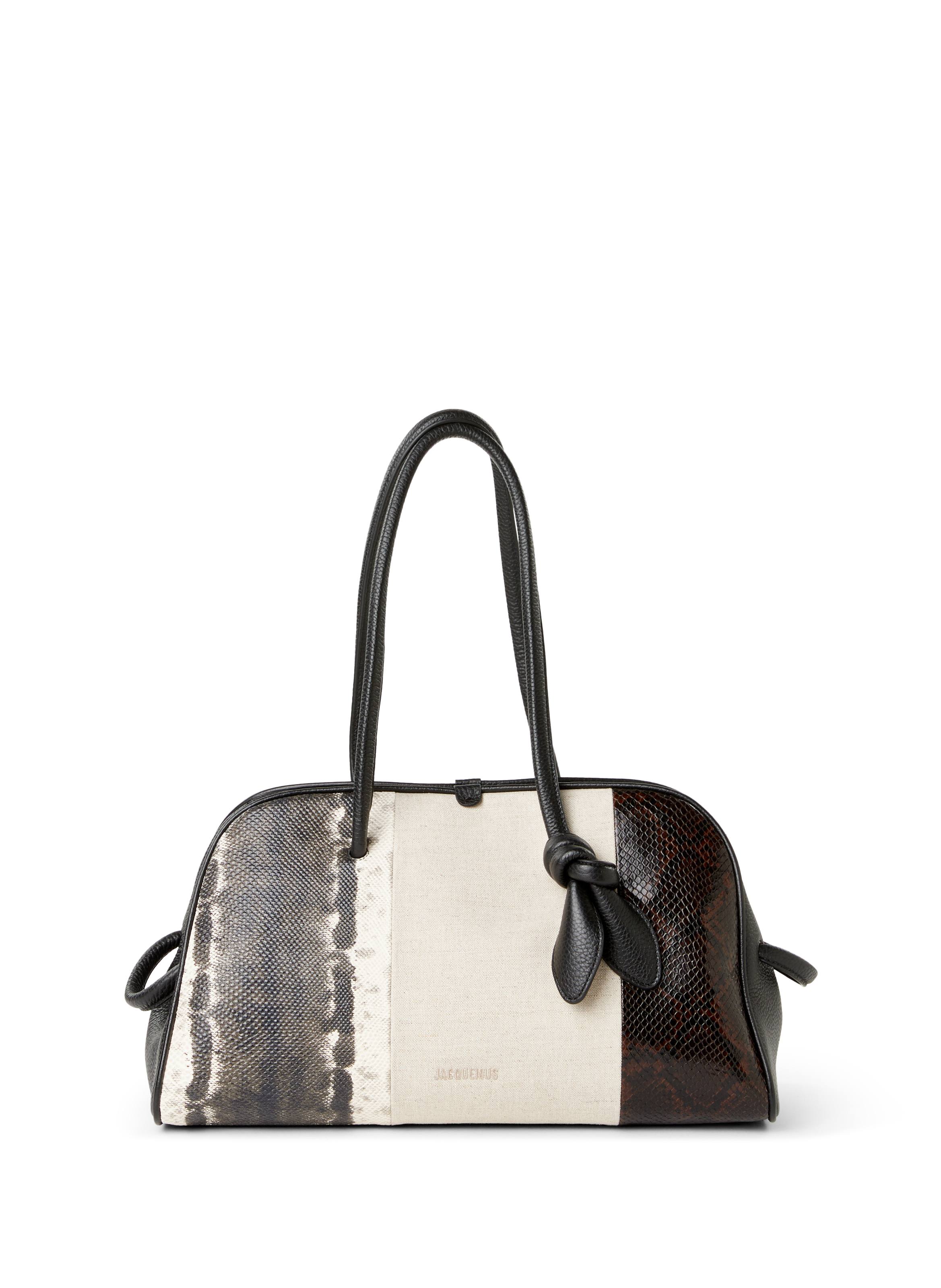JACQUEMUS Bowling bag The Turismo Beige