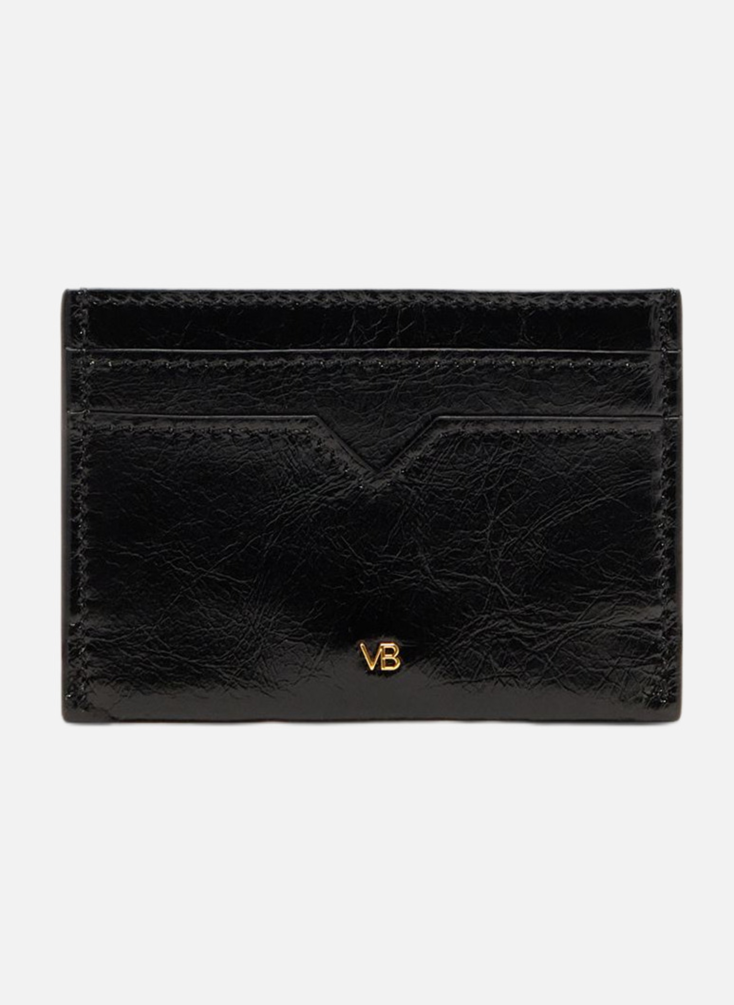 Porte-cartes en cuir VANESSA BRUNO Noir