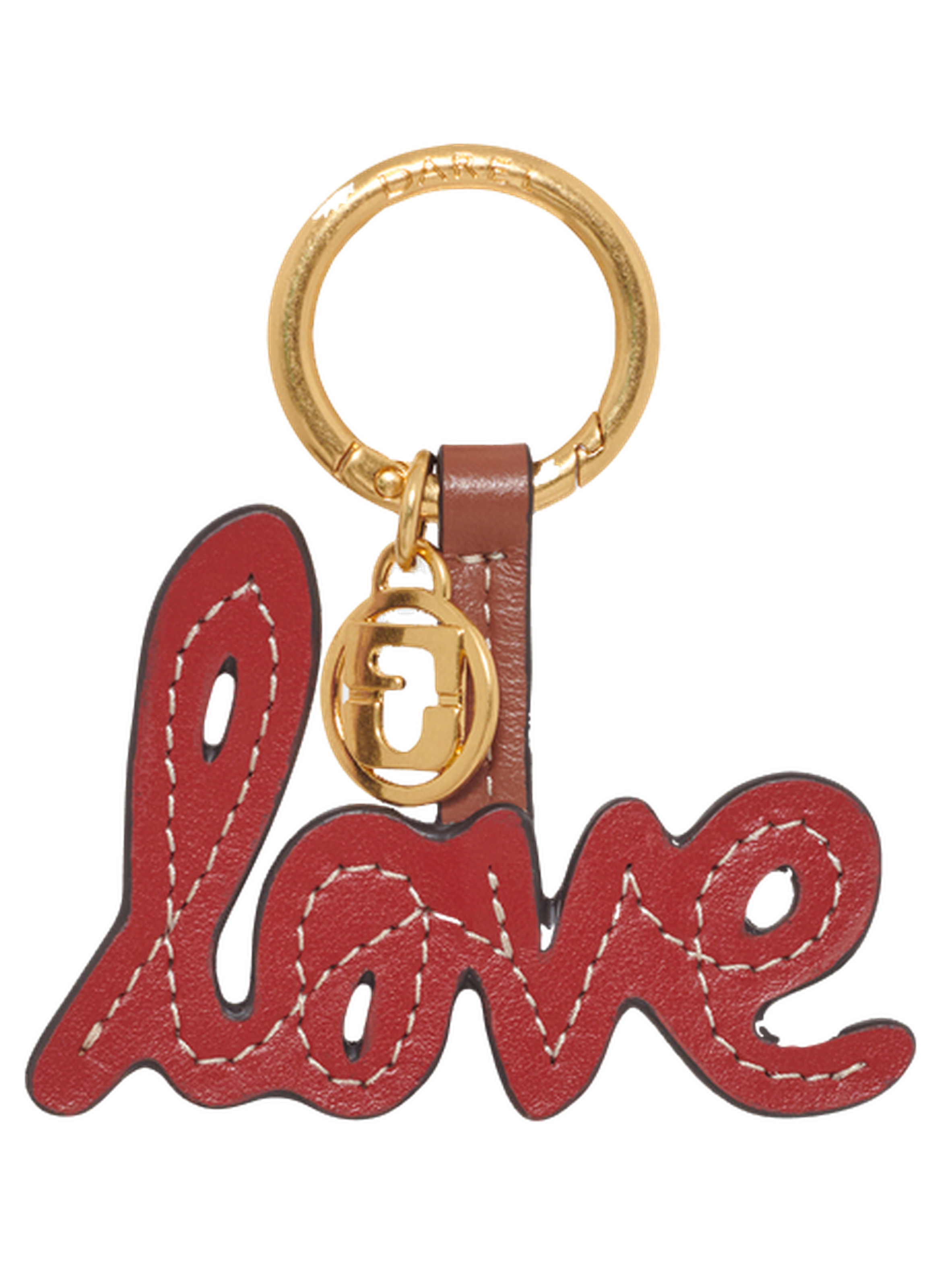 Charm en cuir –love GERARD DAREL Rouge