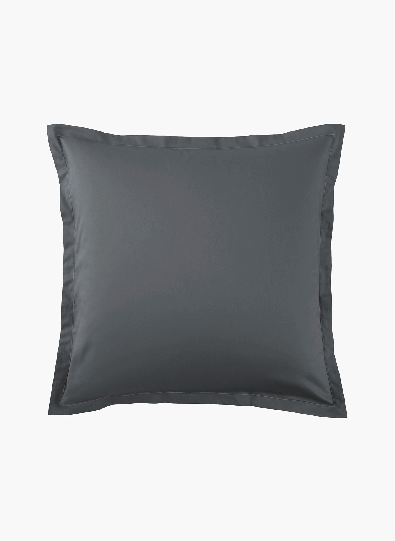 TAIE D'OREILLER Eclat Basalte ANNE DE SOLENE Gris