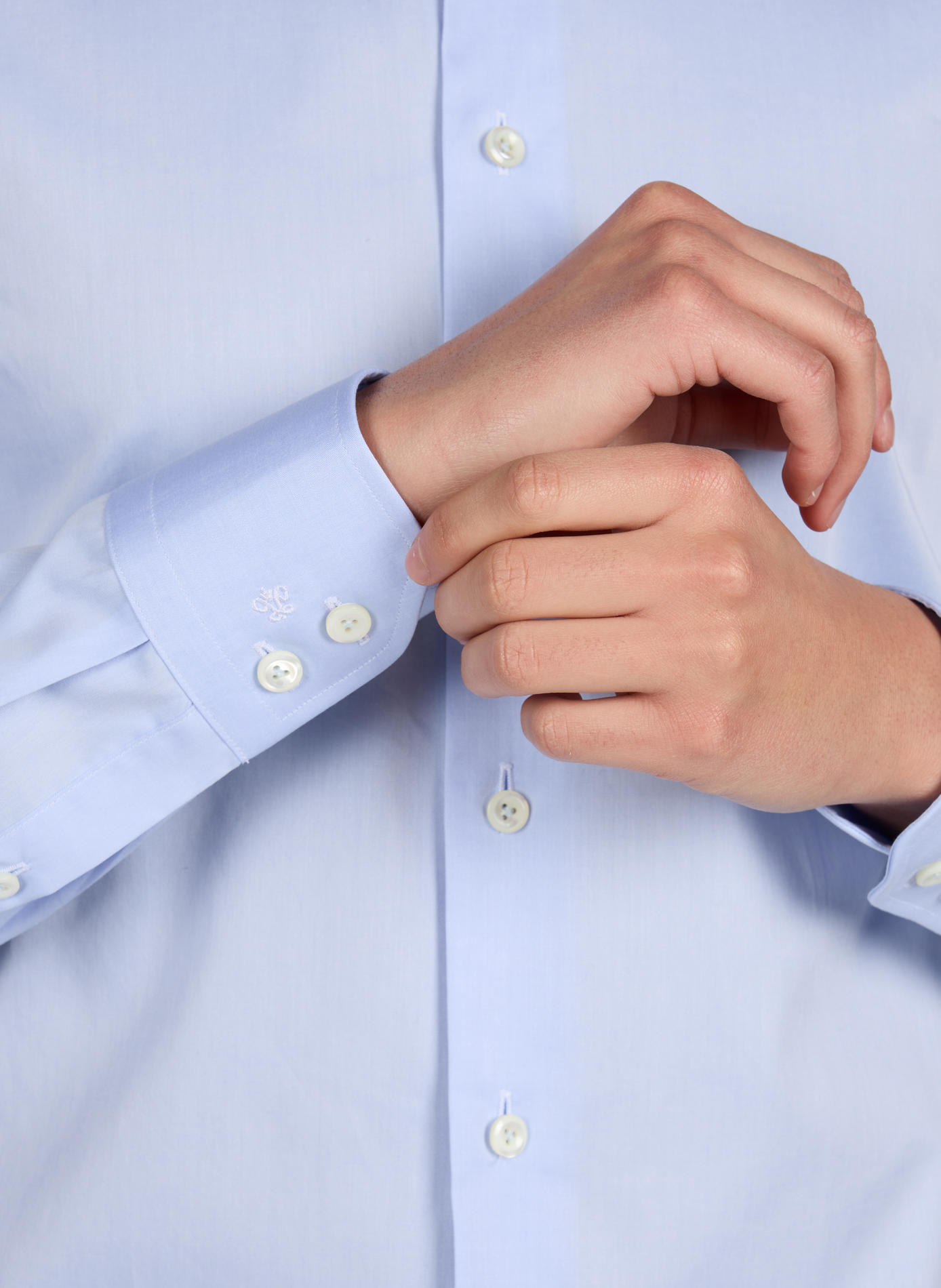  Cotton shirt VAN LAACK Blue