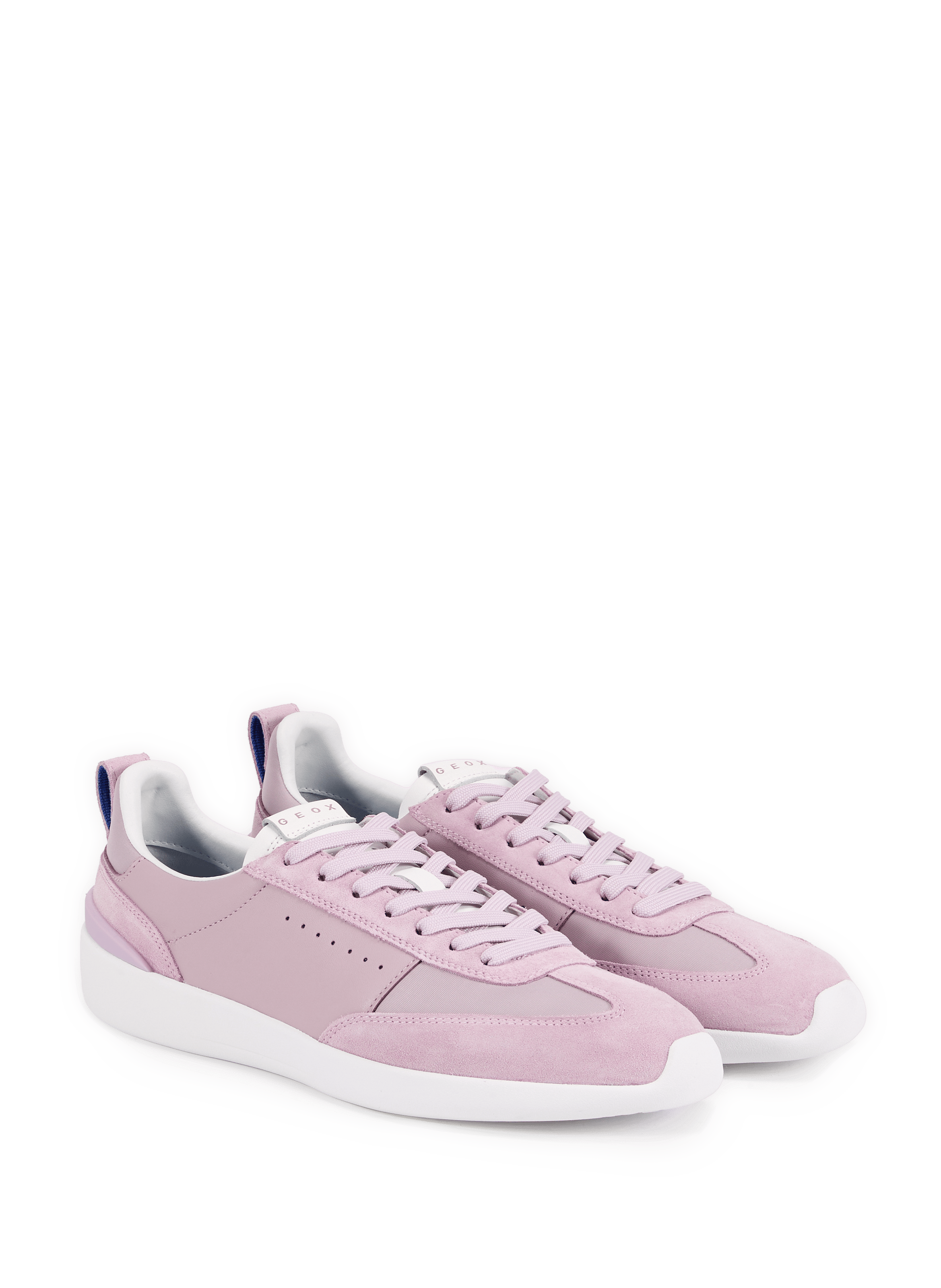 Baskets GXRN en cuir mélangé GEOX Violet