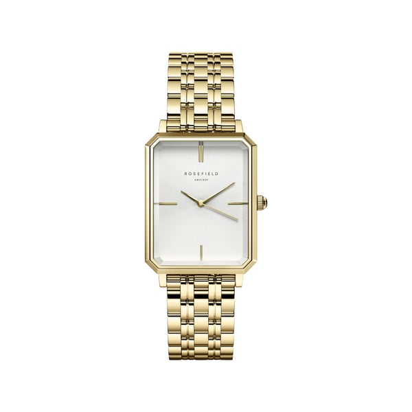 Montre analogique Octagon en acier inoxydable Montre analogique Octagon en acier inoxydable