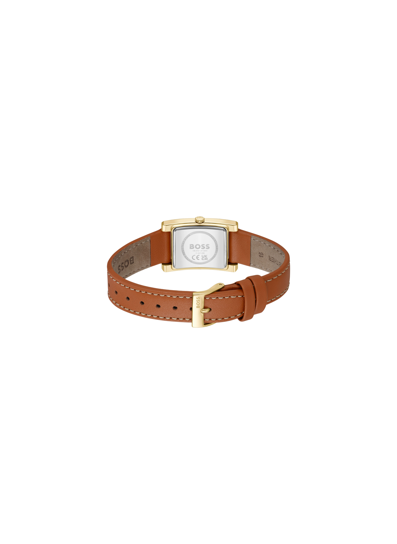 Montre quartz Lucy en cuir BOSS MONTRES Blanc