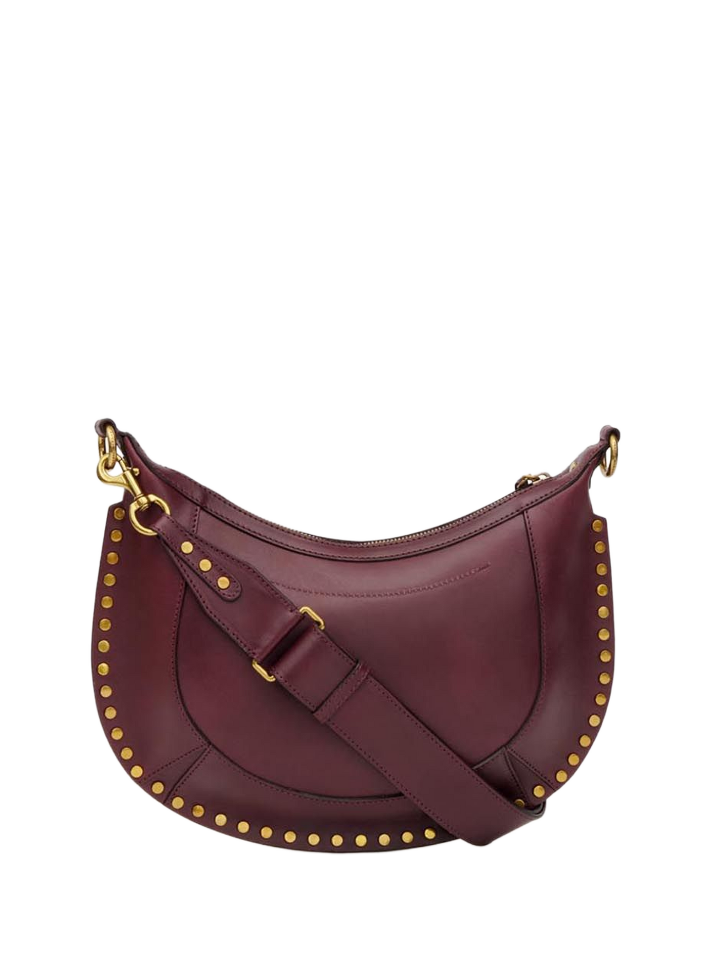 Naoko studded smooth leather handbag ISABEL MARANT Red