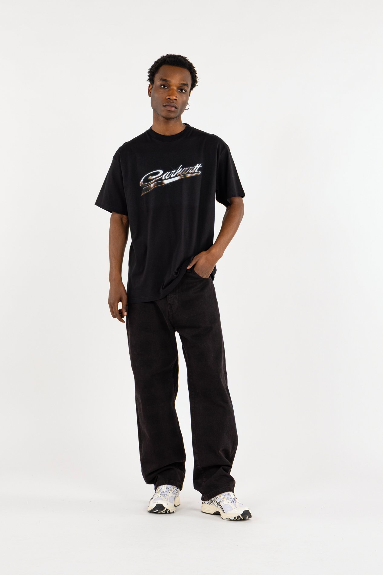 T-shirt s/s vroooom t-shirt CARHARTT WIP Noir