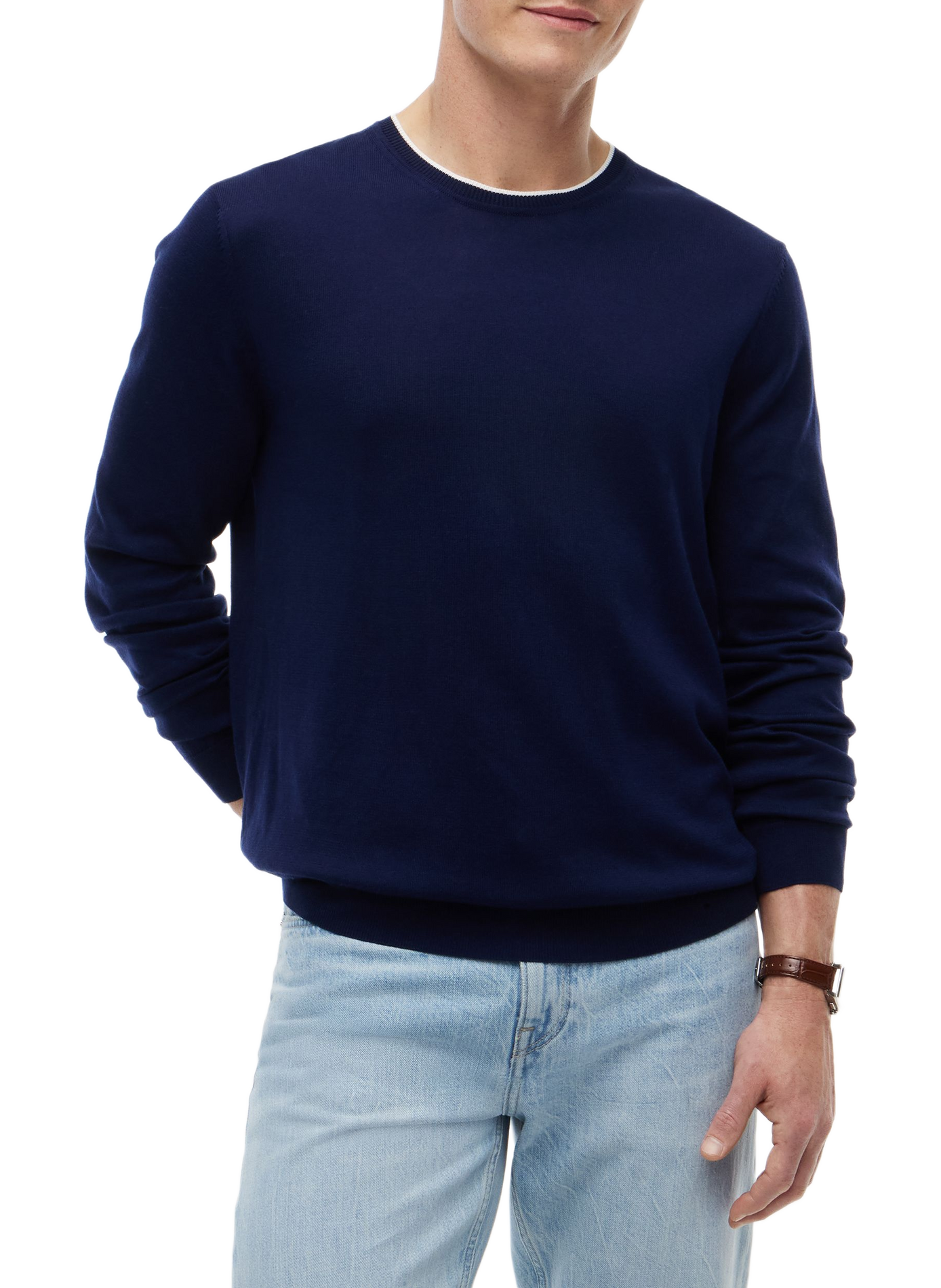 Round neck jumper TOMMY HILFIGER Blue