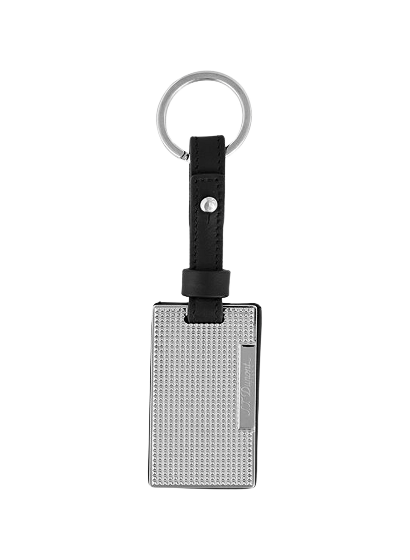 Sleutelhanger Firehead van leer S.T. DUPONT Zwart