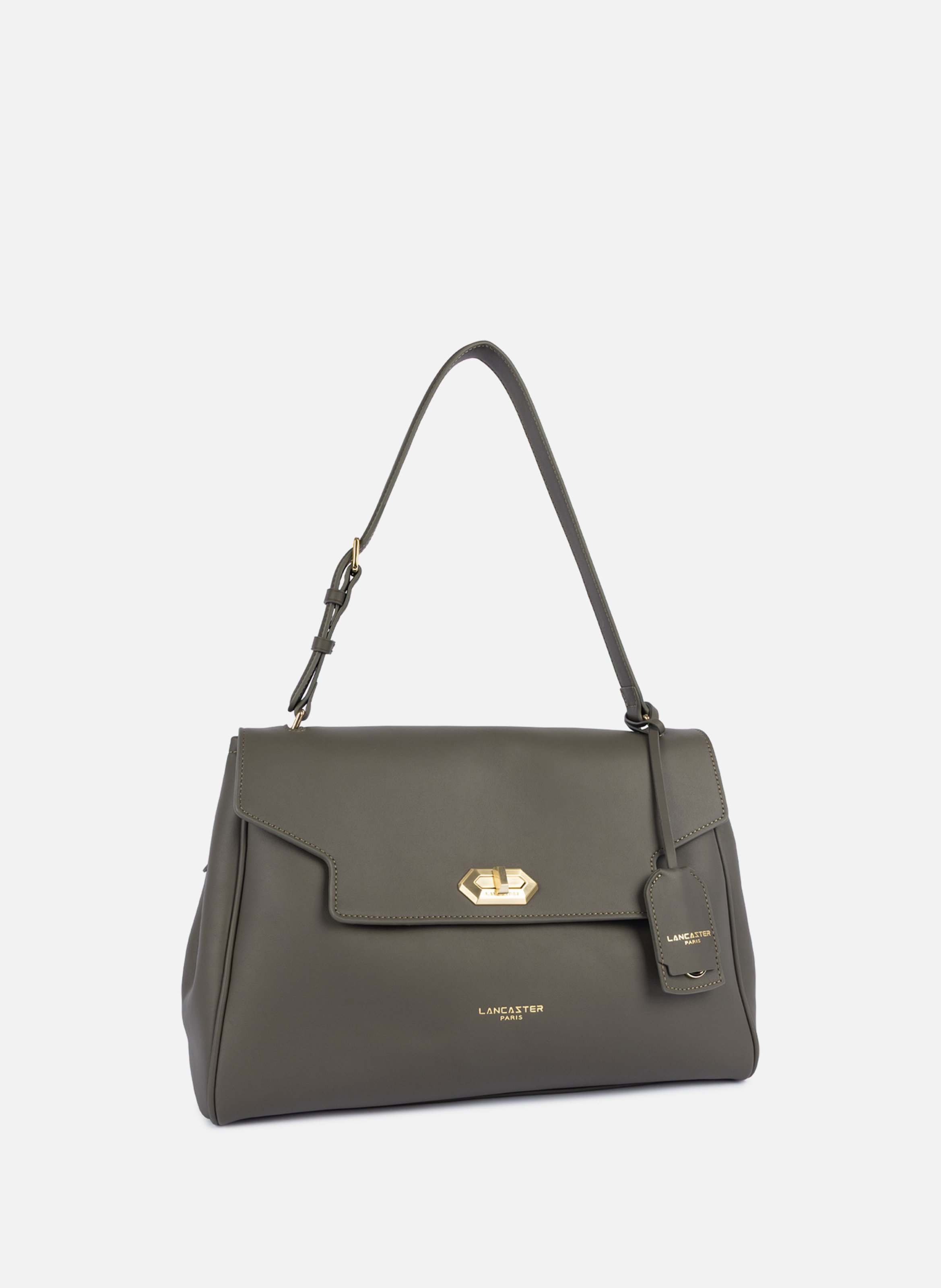 Grand sac cabas épaule - donna grace | Kaki LANCASTER Femme