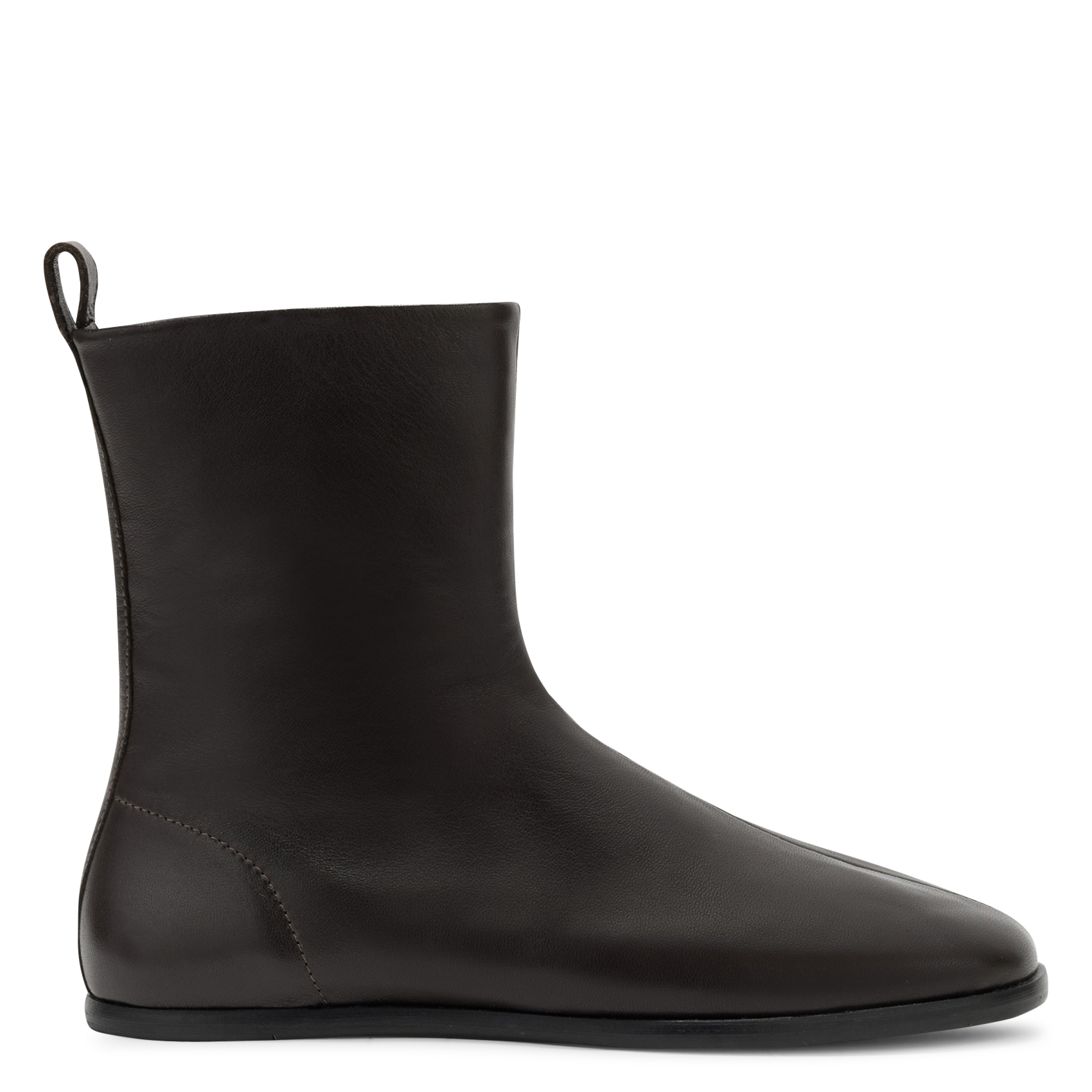Bottines zippées en cuir cosma SOEUR Noir
