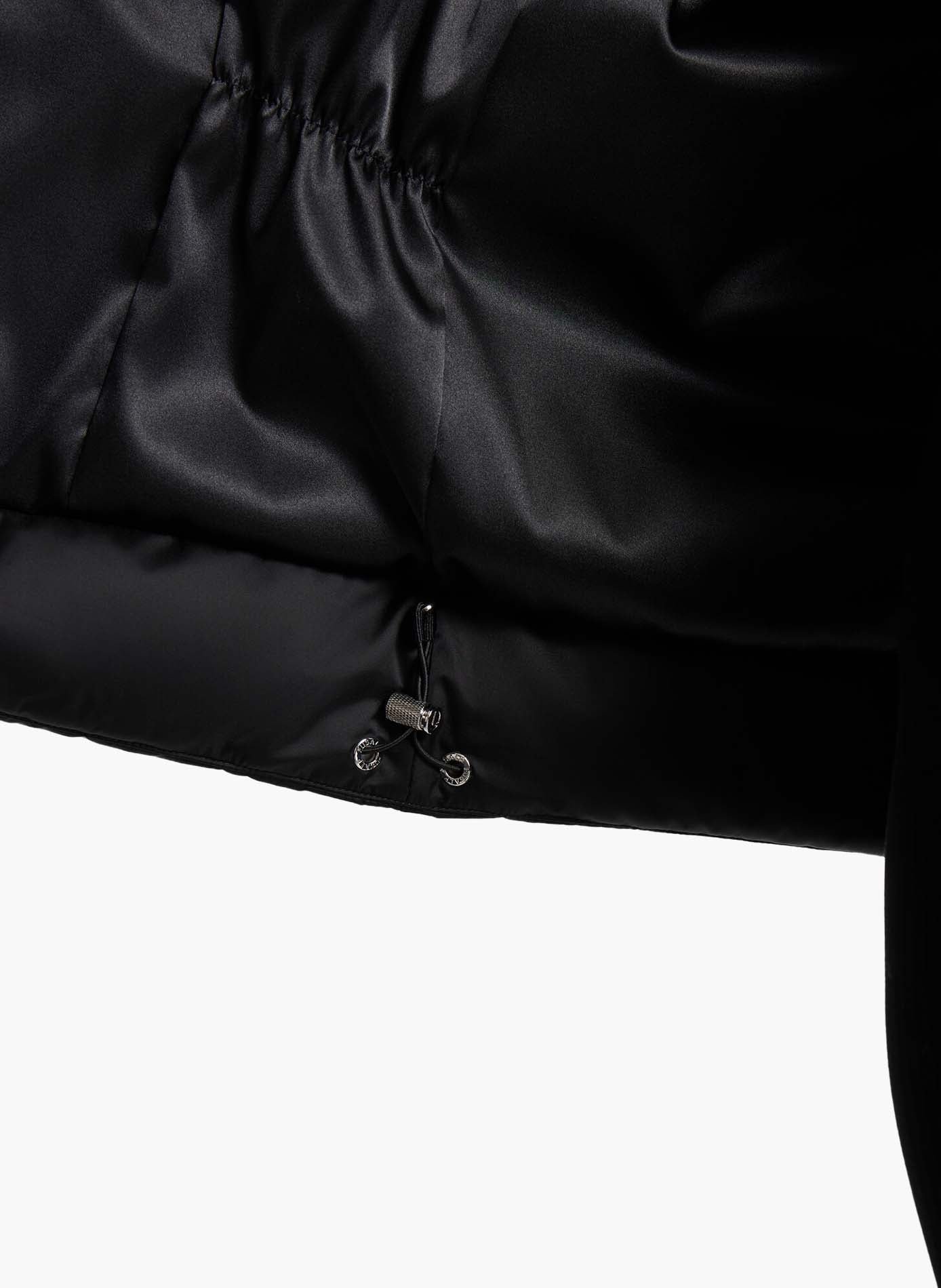 Manteau iwaga col chemise coupe ample FUSALP Noir