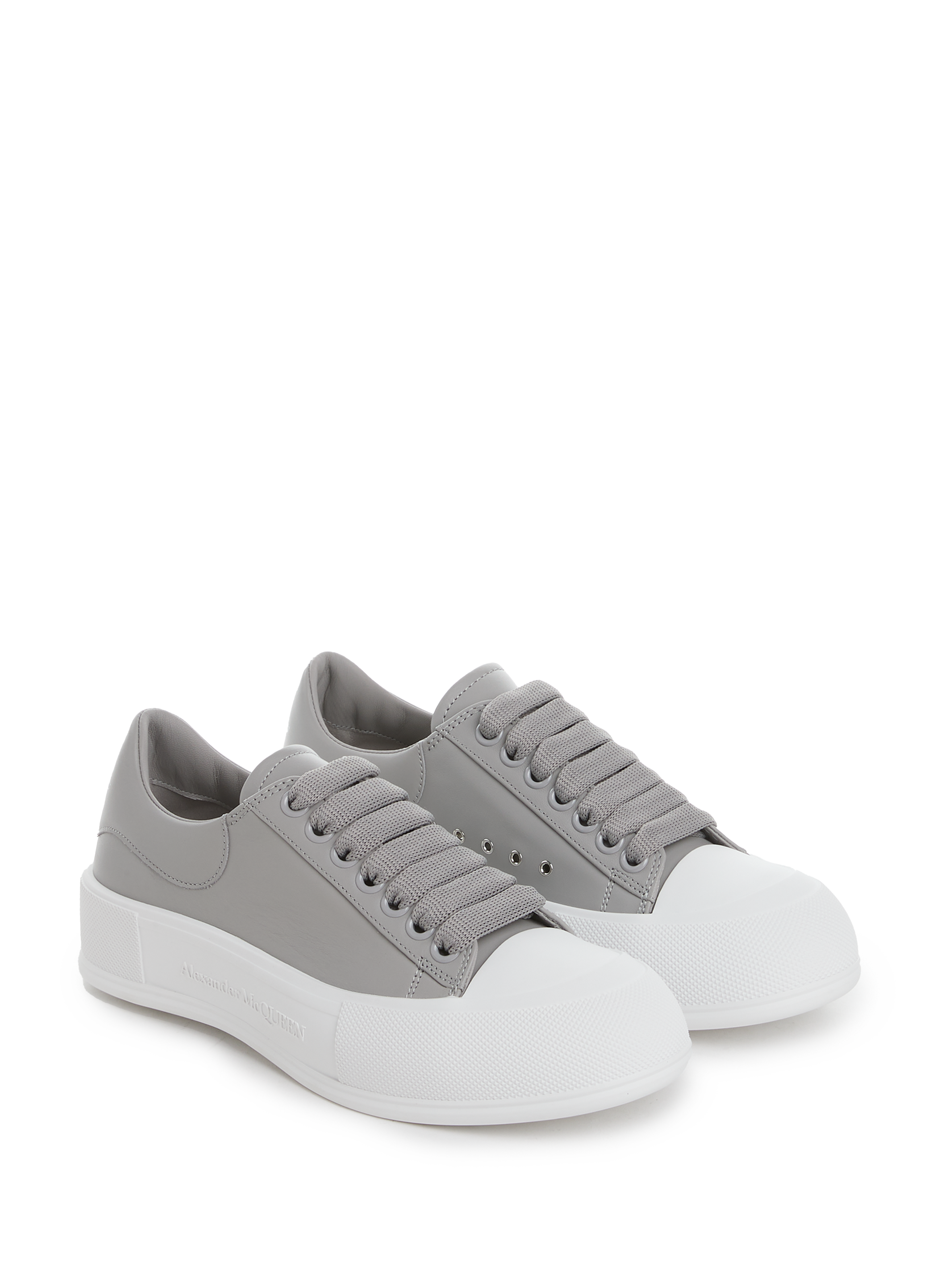 Baskets Deck en cuir