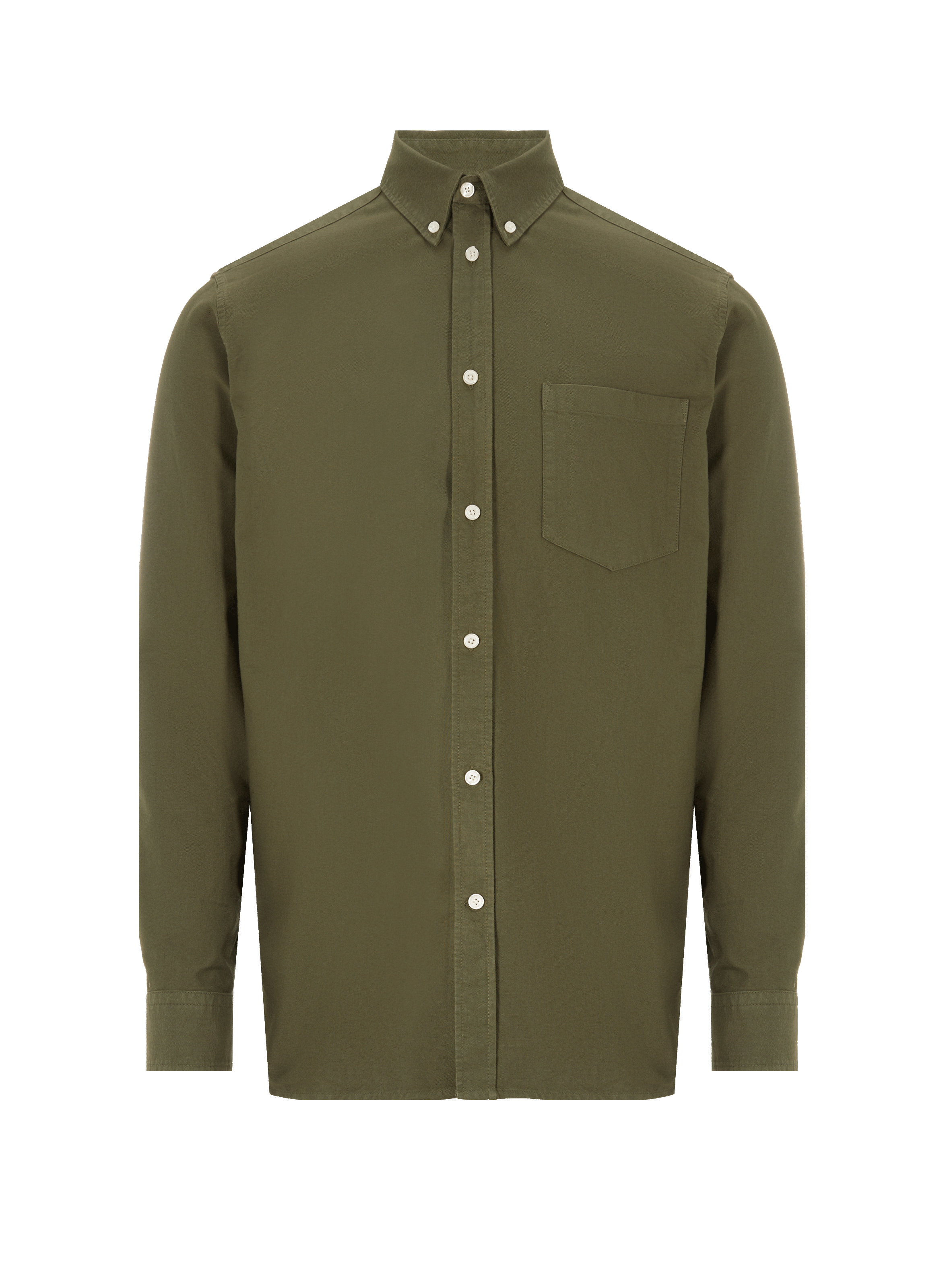 SAISON 1865 Chemise Amen en coton Vert